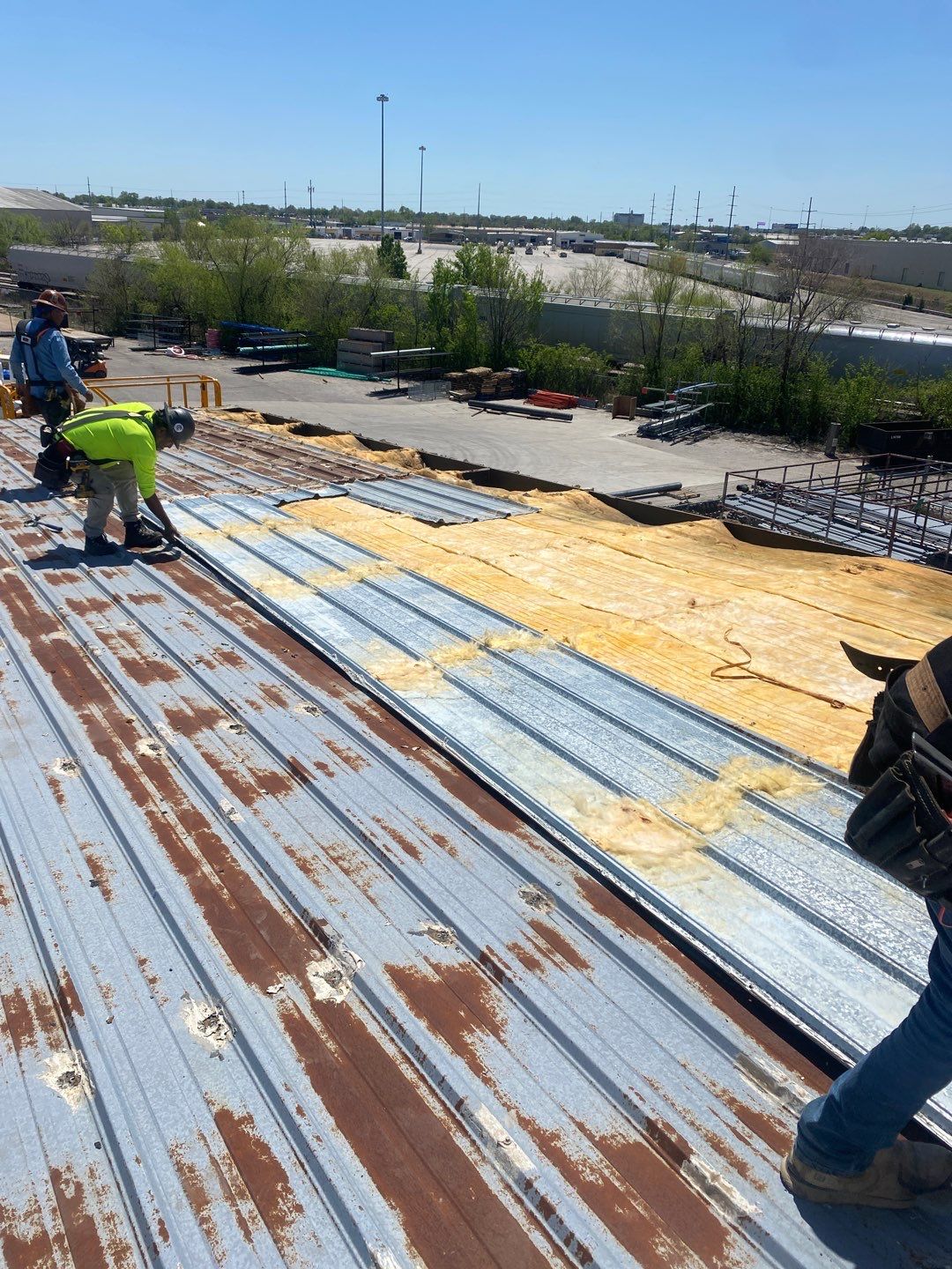 Metal Roof Project in Tulsa by Decor Roofing & Restoration