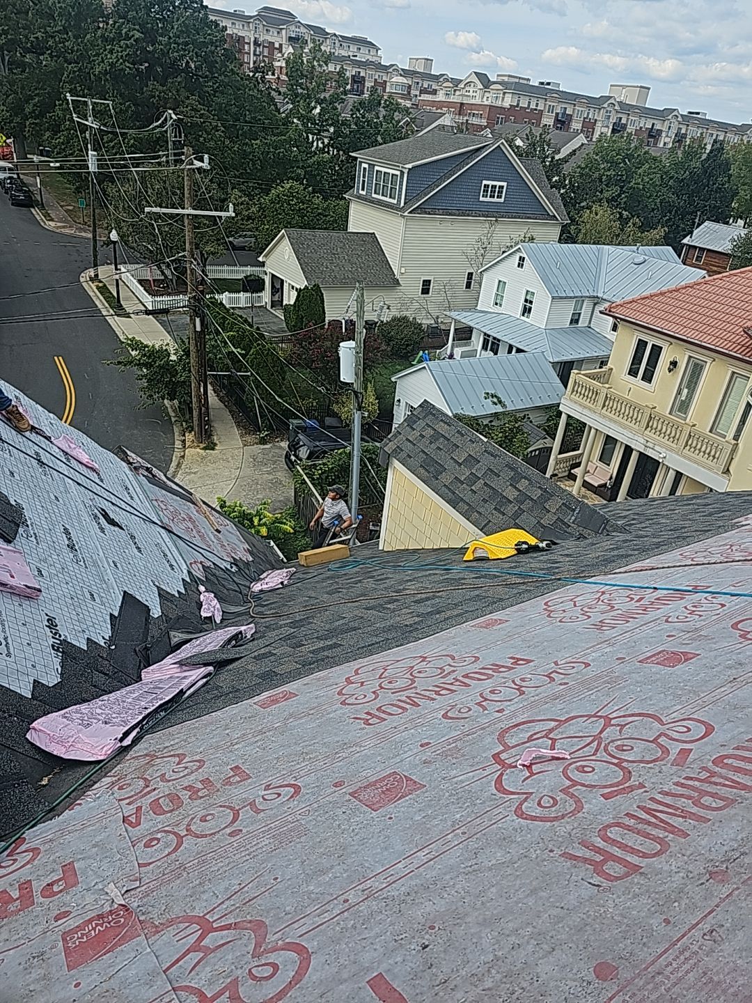 Residential Roofing Installation using Shingles  by Real1Construction