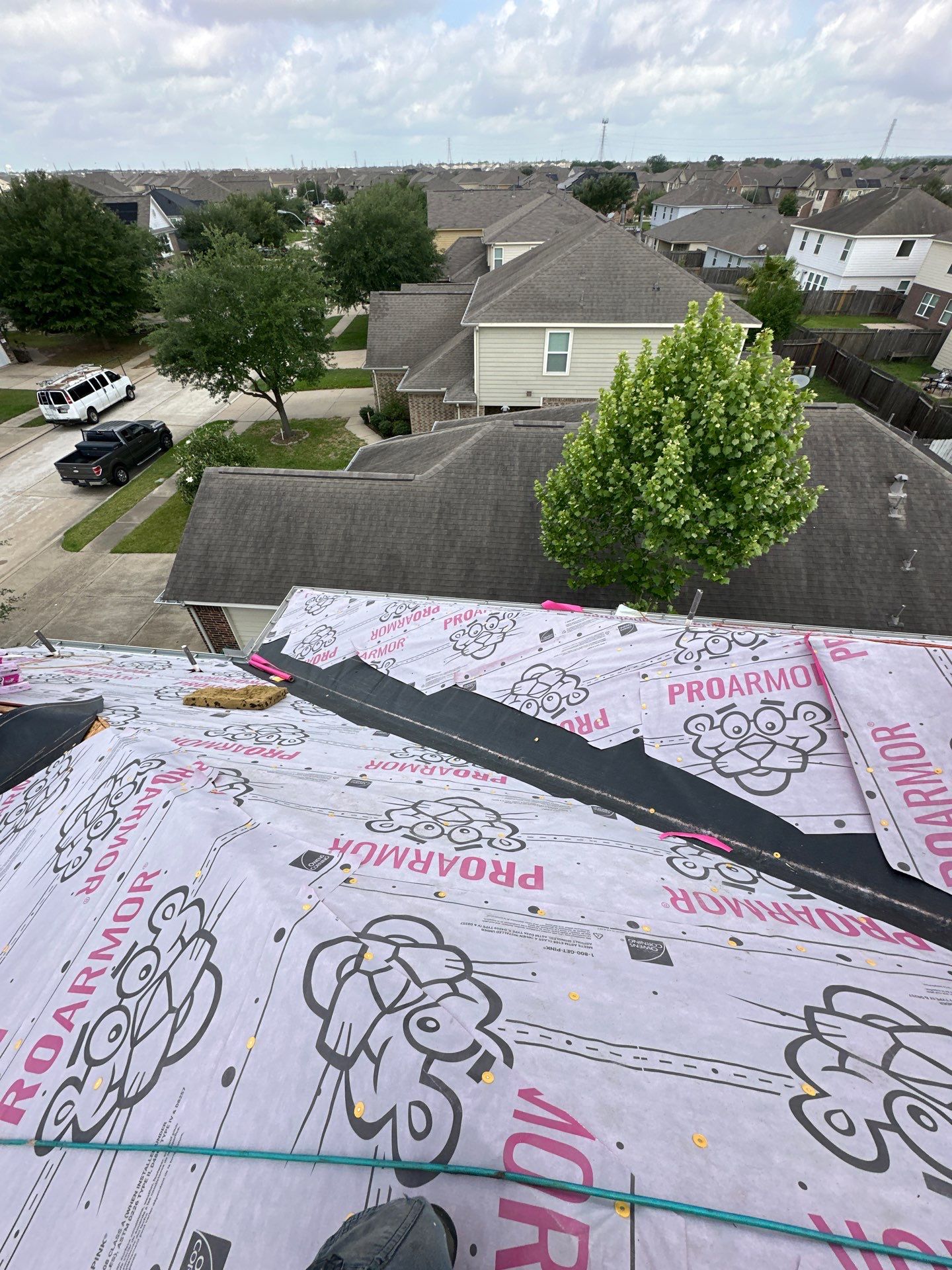 Project in Katy by Motion Roofing