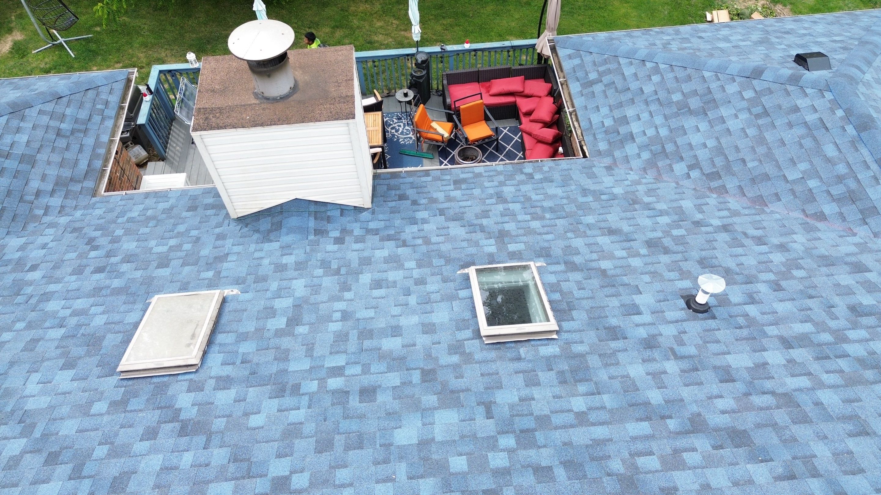 Project in New Albany by Moss Roofing
