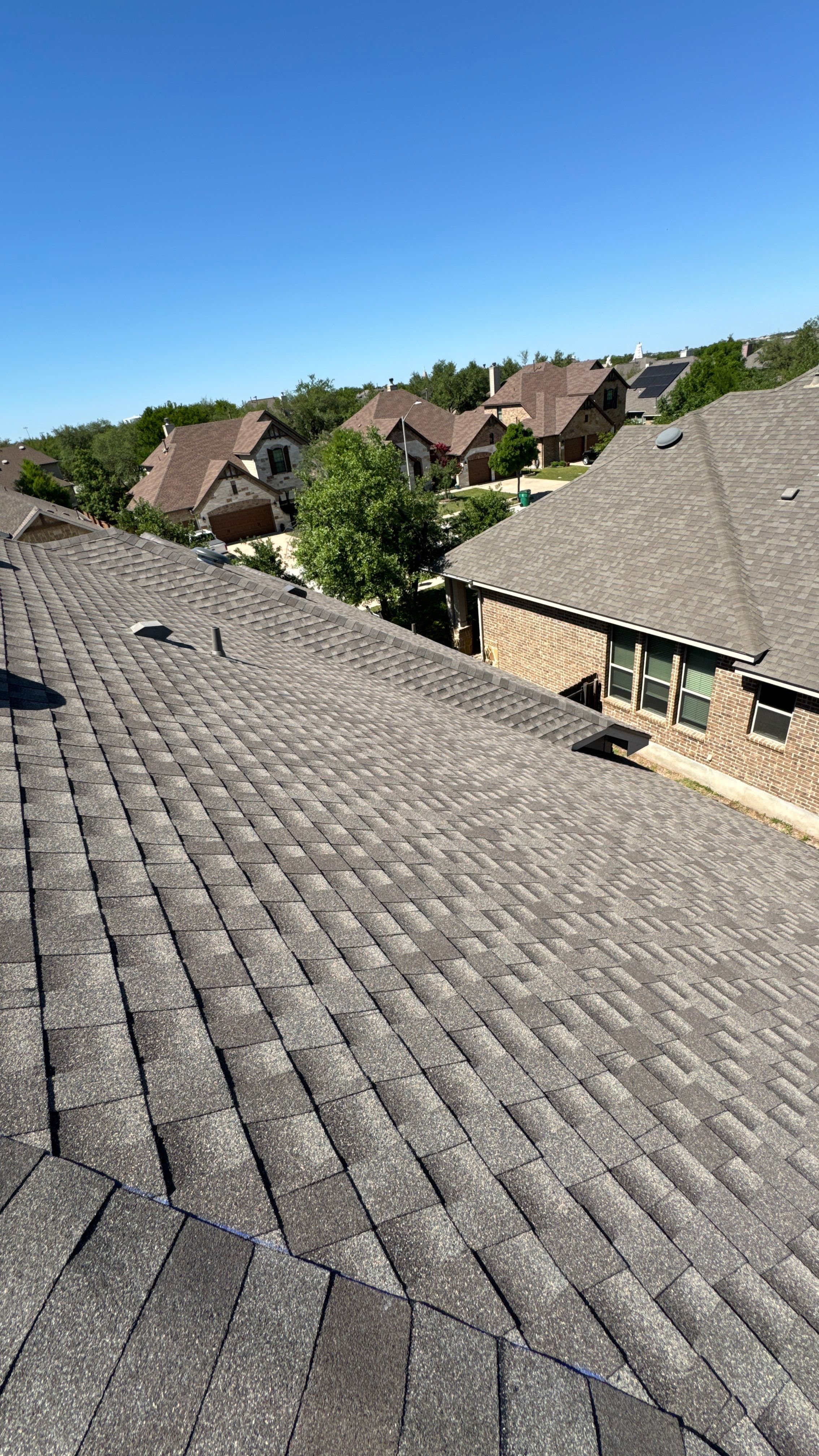 Residential Roof Replacement using GAF HDZ - Weathered Wood by Elite Roofing LLC