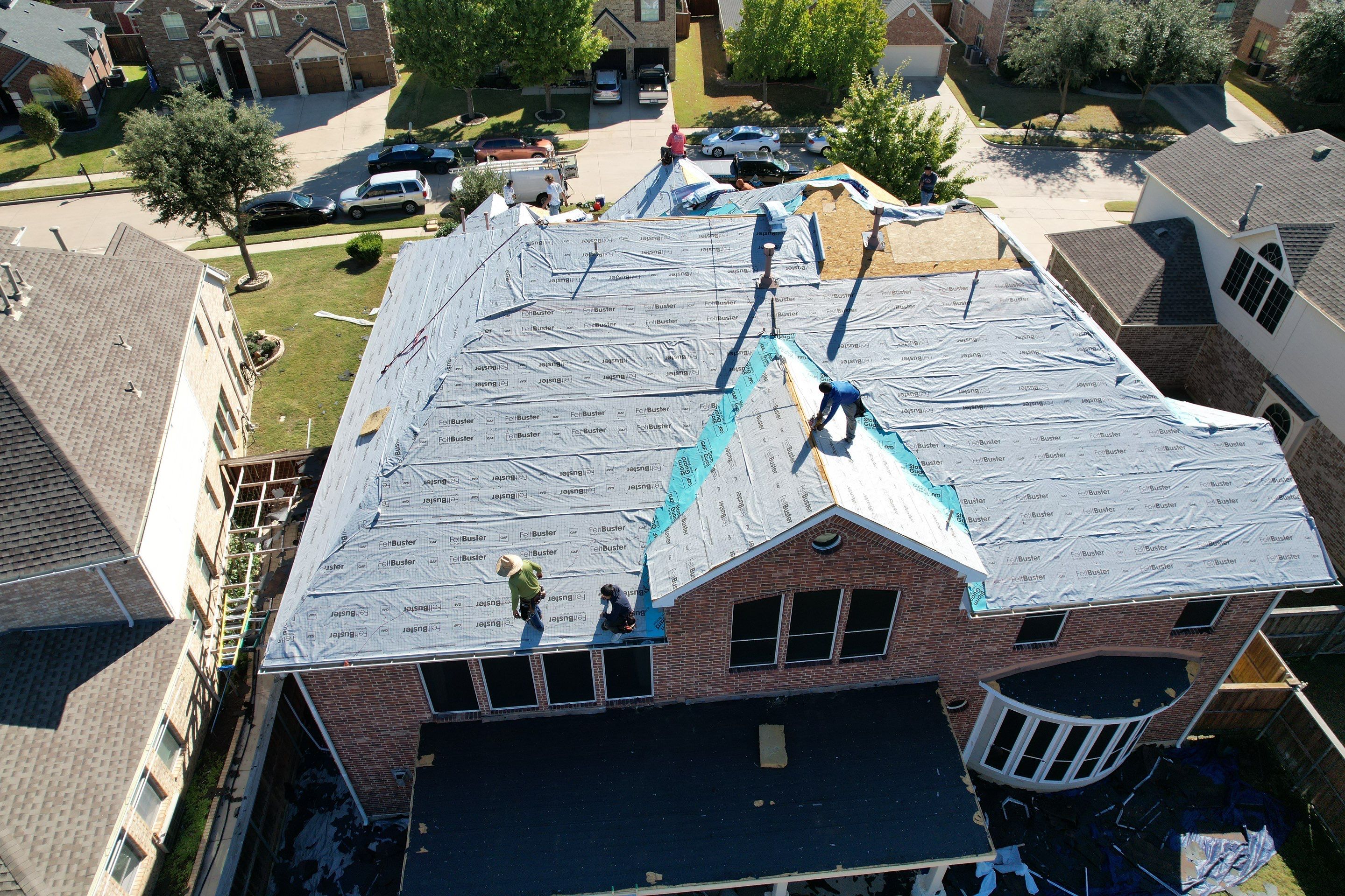 Project in Gand Prairie  by Zeus Exteriors