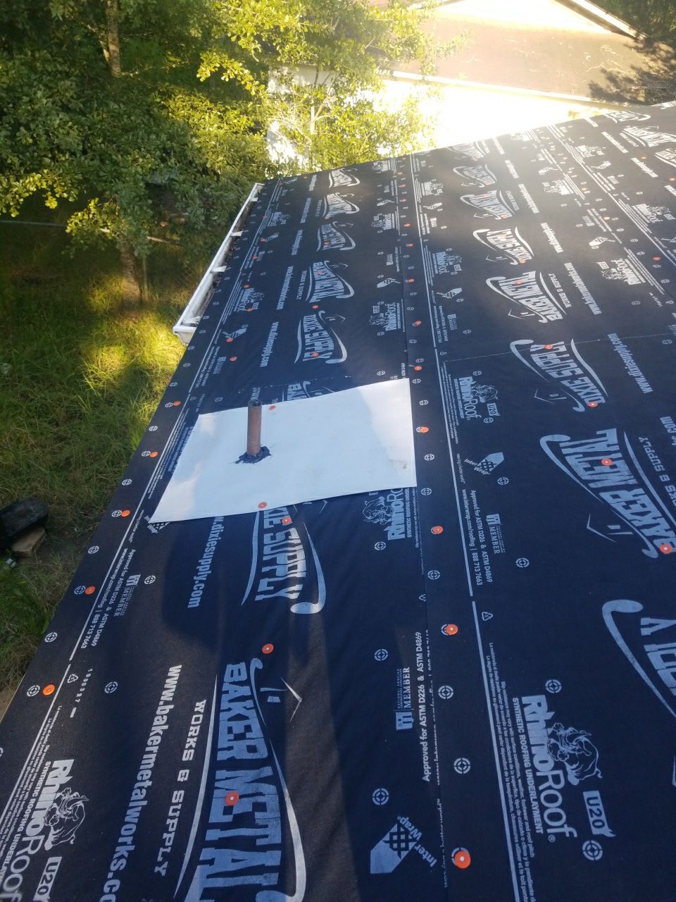 Residential Roofing Installation using Metal roofing by American Roofing & Construction LLC