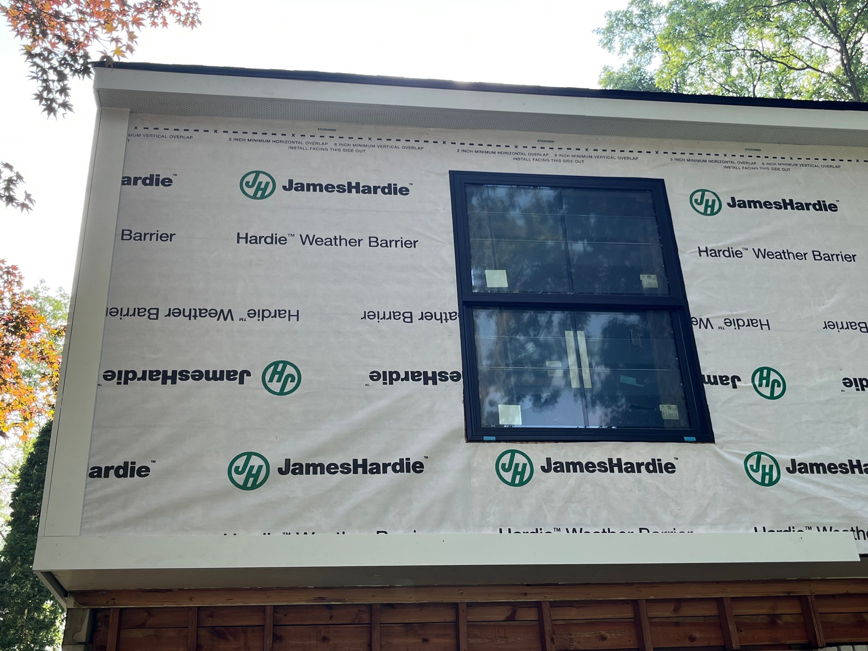 Siding Replacement using Hardie Plank S8 1/4"  Arctic White by 180 Contractors