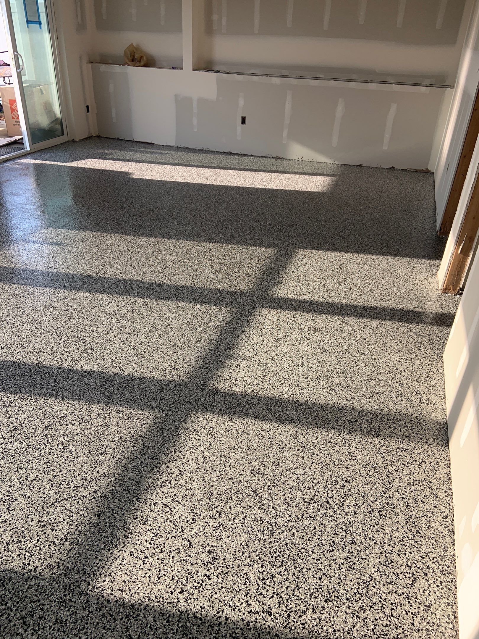 Basement Transformation using Domino by Croc Coatings, LLC