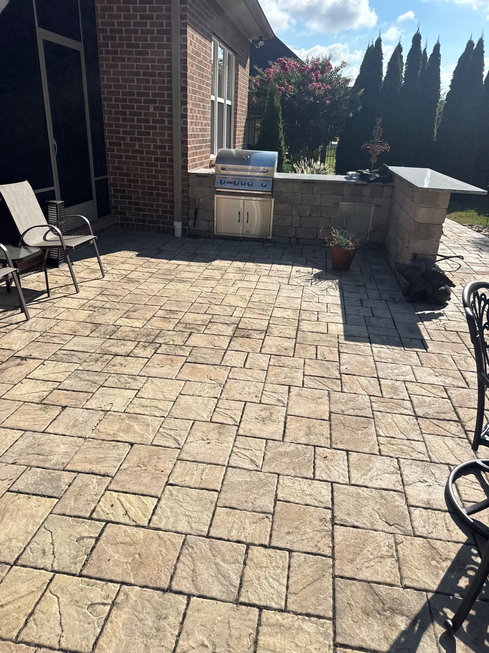 Project in Thompson's Station by Mecham Decorative Concrete