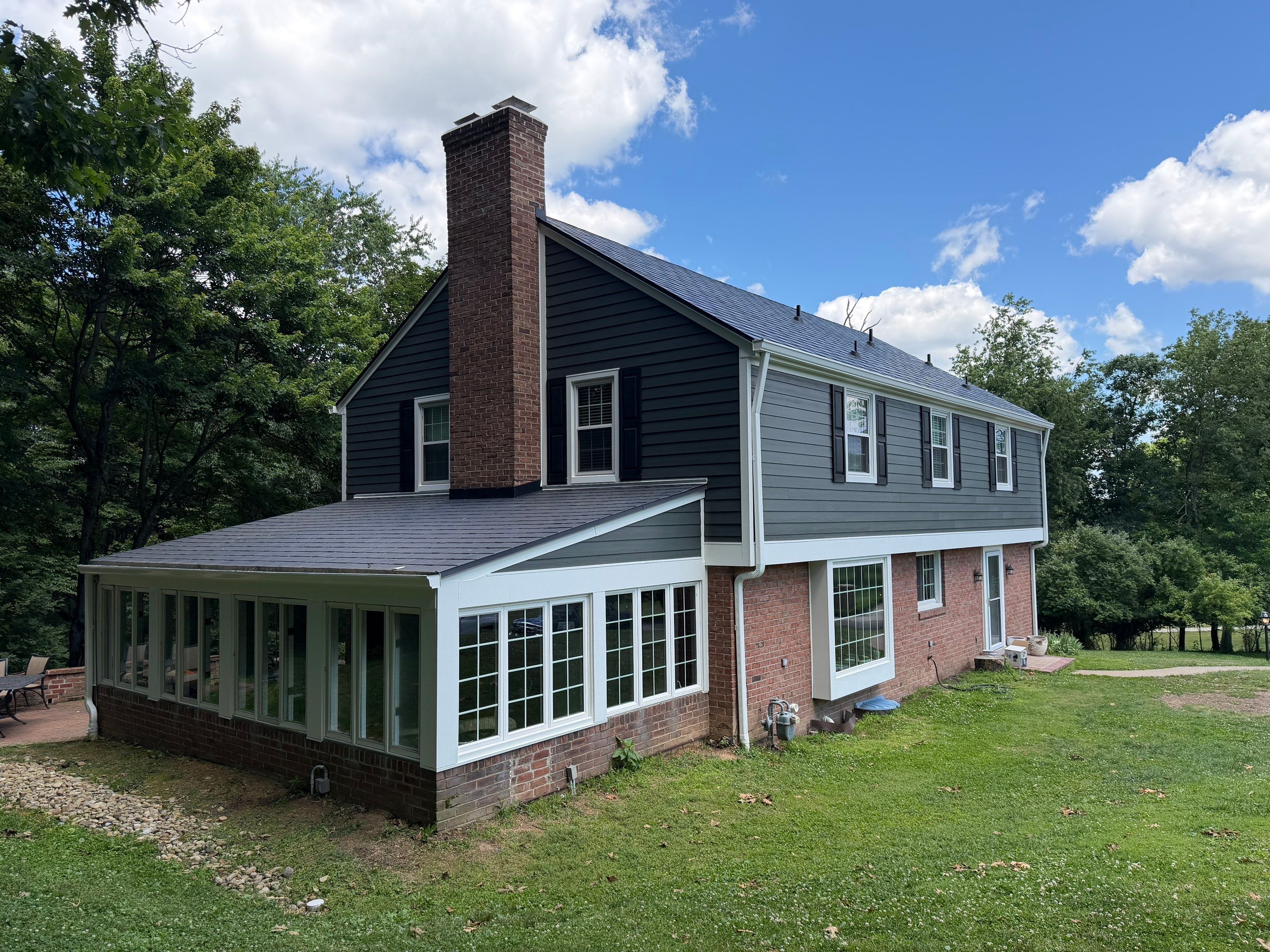 James Hardie Transformation of a Majestic Sewickley Heights Home by Ideal Siding Pittsburgh