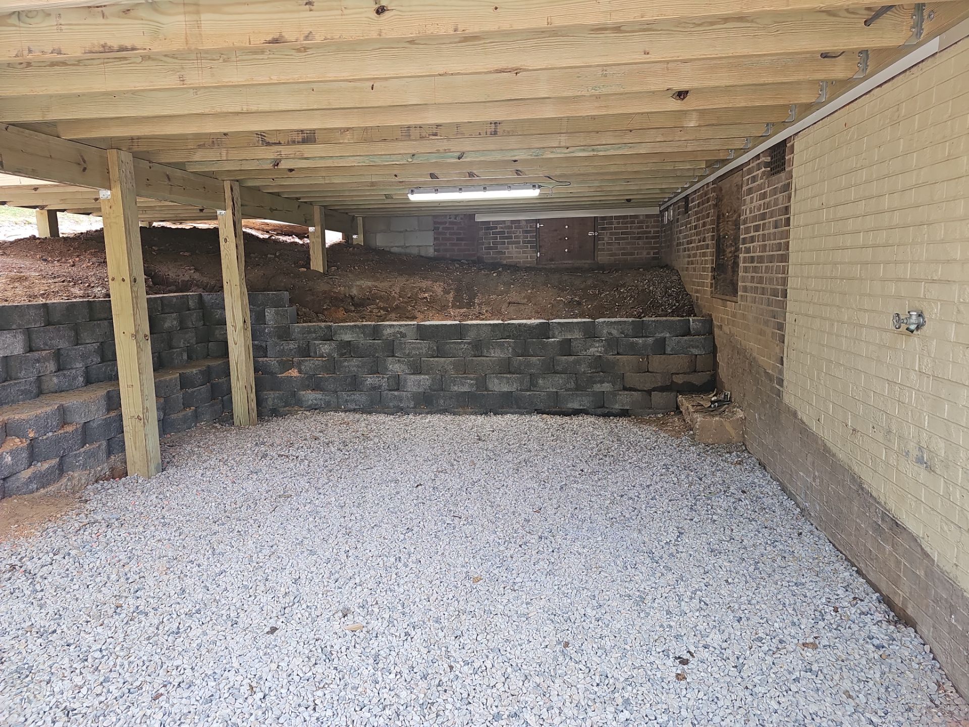 New Deck Construction & Site Improvements by Billy Weatherspoon Contractor