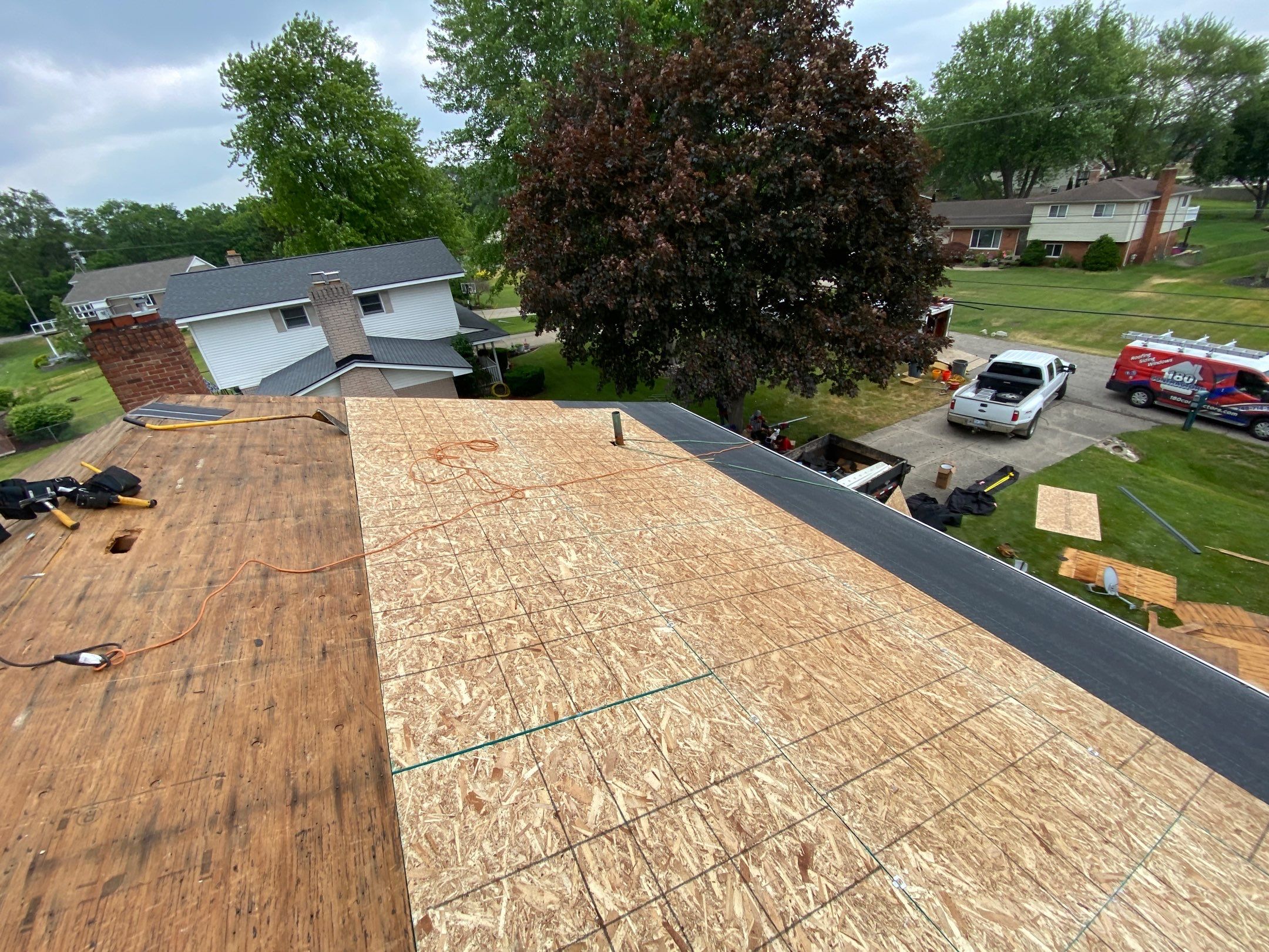 Roof Replacement using CertainTeed Landmark by 180 Contractors