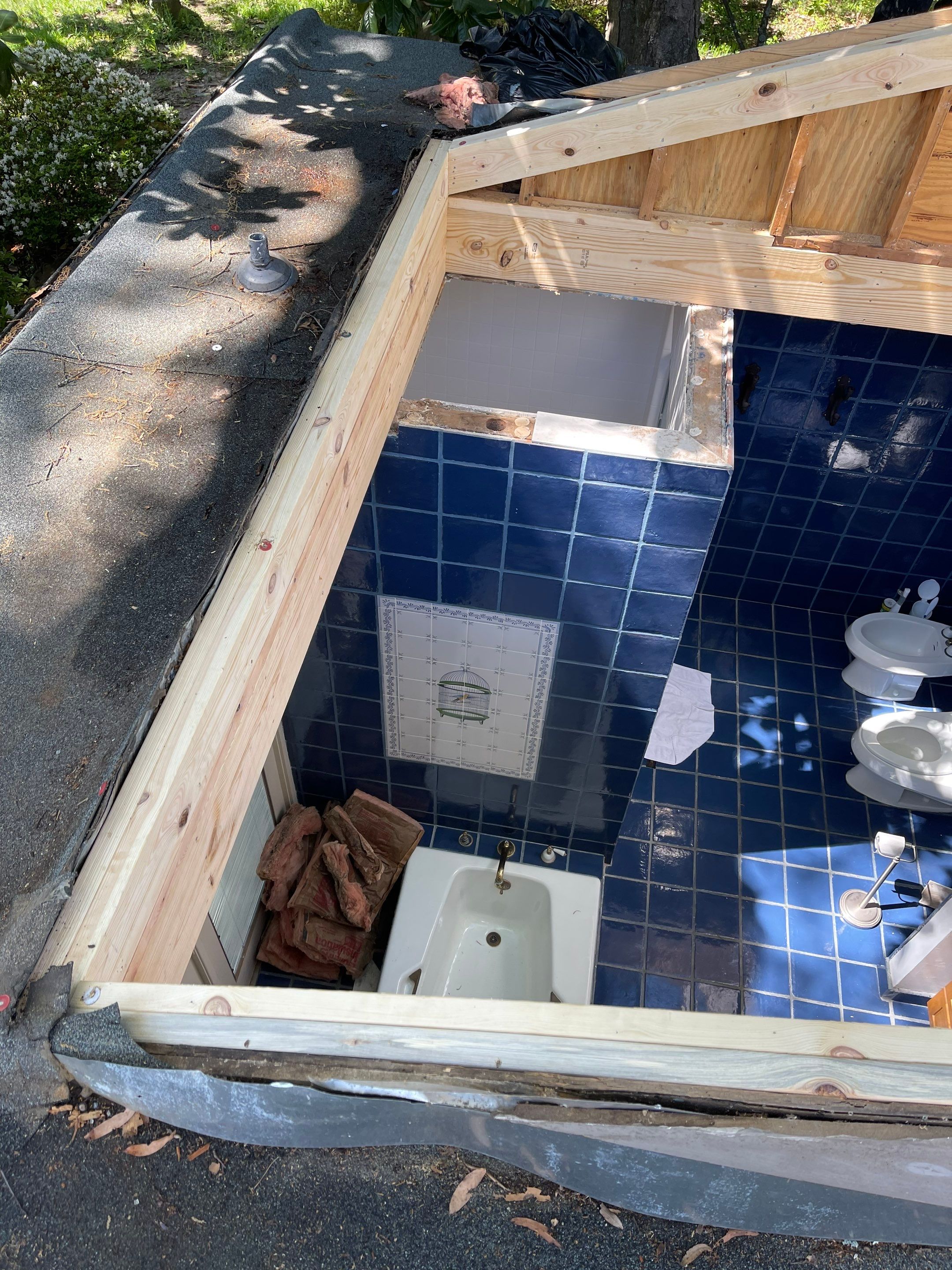 Structural Wood Rot Repair and Custom Skylight Installation in Memphis by Revival Roofing Services