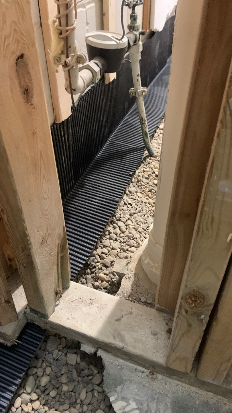 Anoka Drain Tile by Waterproofing Northeast