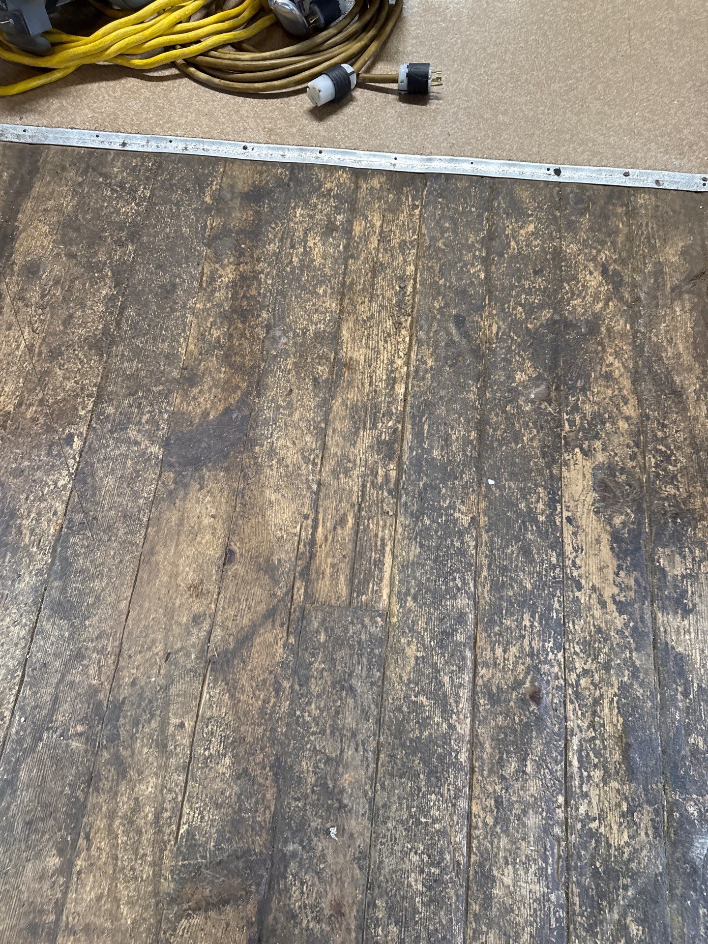 Historic restoration of 1873 floor  by Ann Arbor Hardwoods 