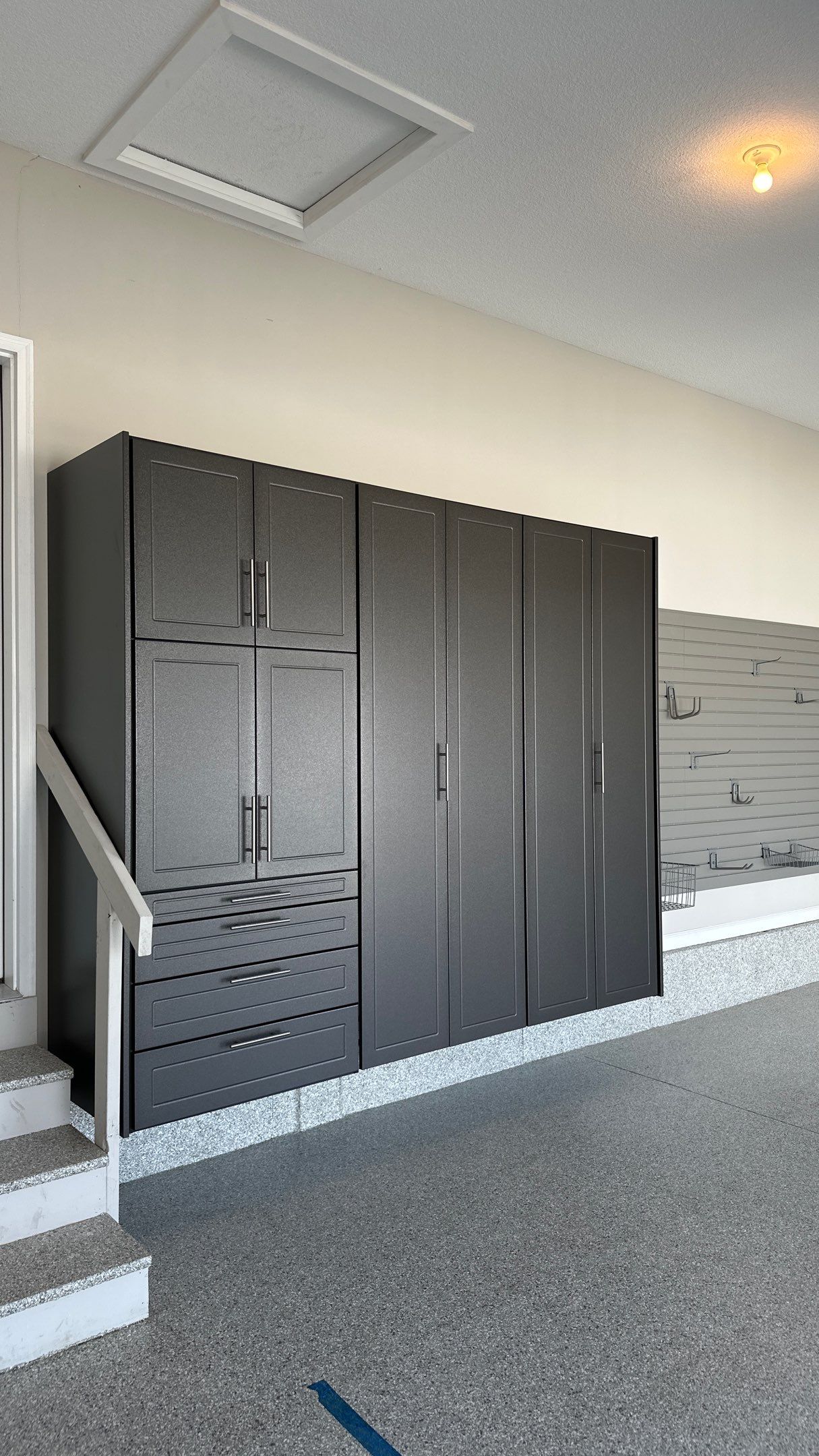 Denise P. upgraded her garage with cabinets by Banner Garage