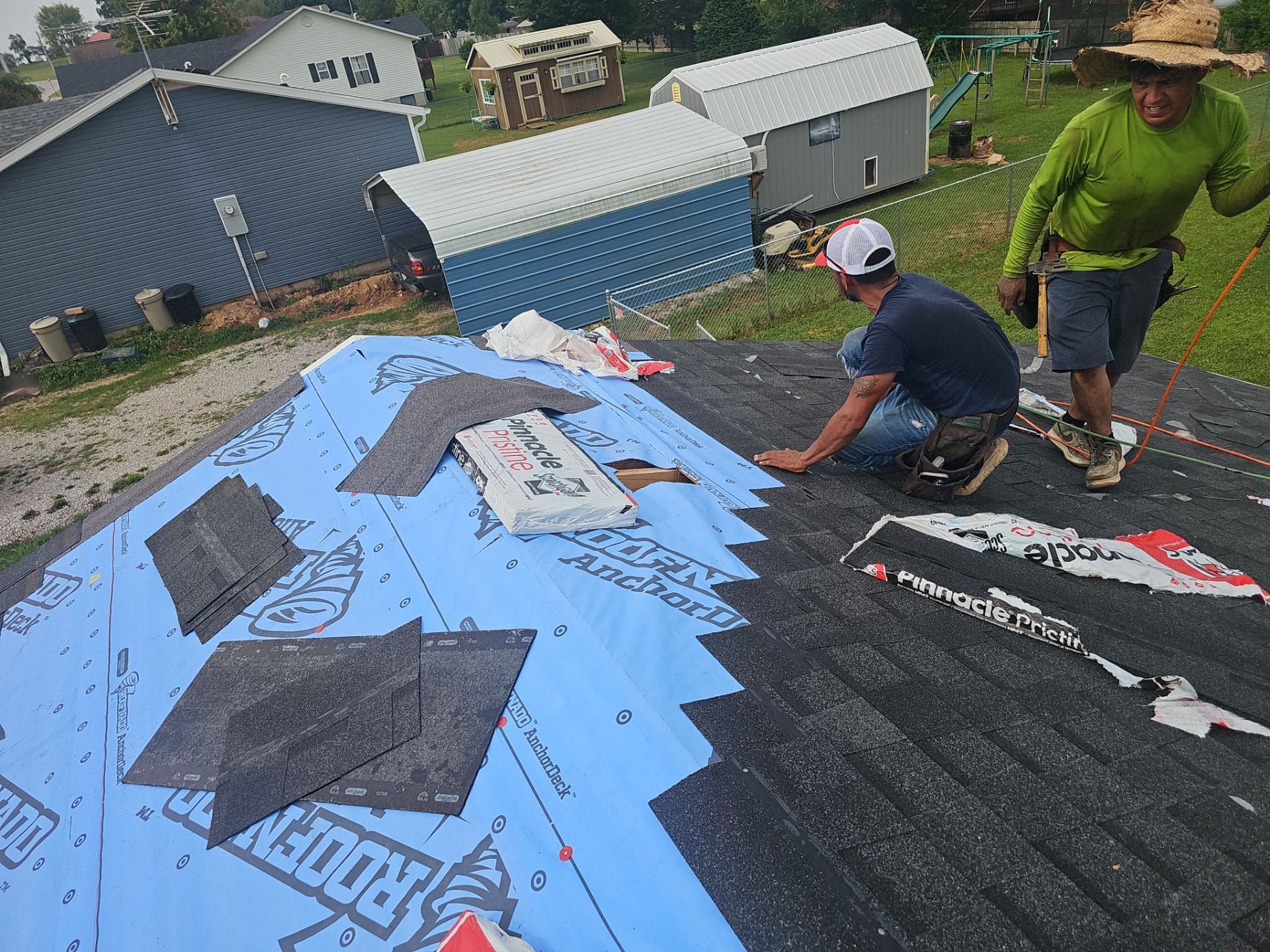 Residential Roofing Install - Atlas Pinnacle Pristine W/ Scotchguard - Color Black Shadow  by Titan Commercial & Residential Roofing 