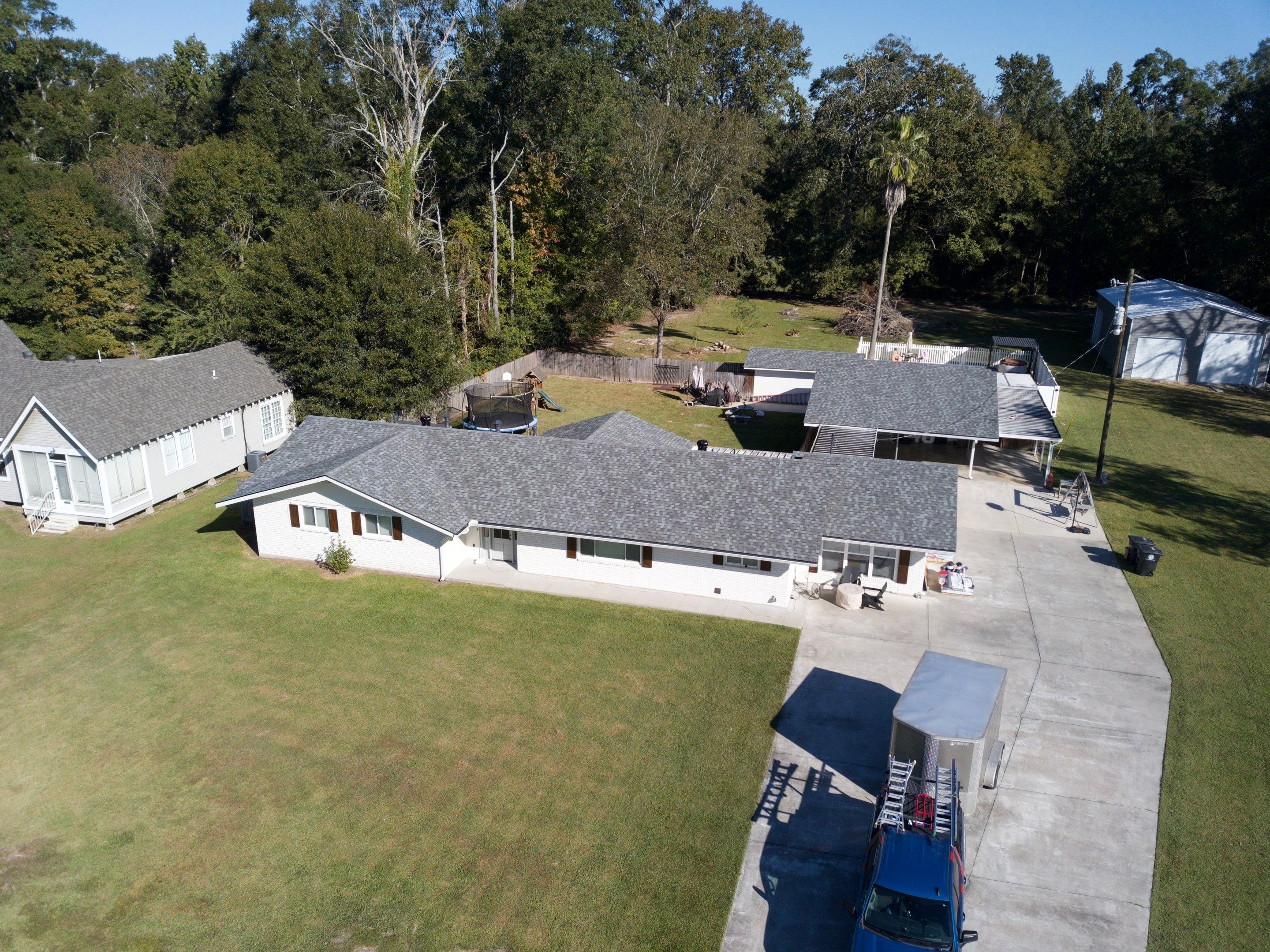 Residential Roofing Installation using Atlas Pinnacle Pristine Coastal Granite  by Top Team Construction