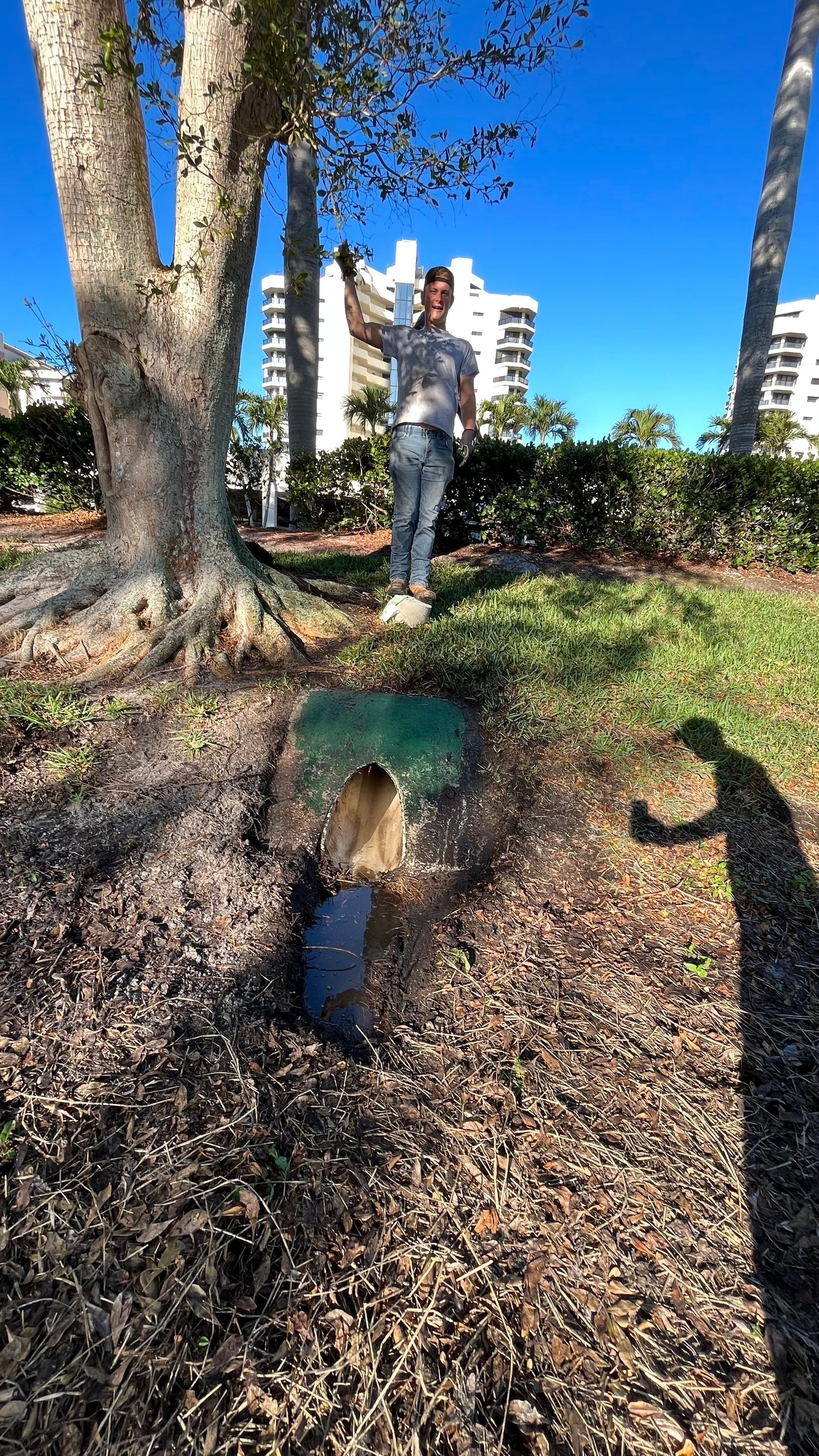Condo Storm Water System Cleaning and Maintenance by APS Power & Water