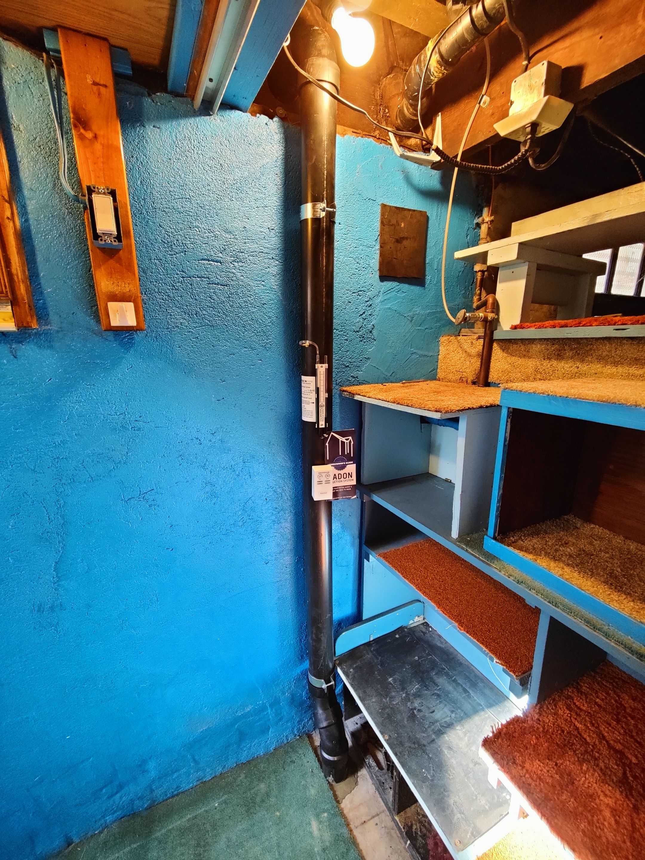 Subslab Radon System by JustRadon.Com