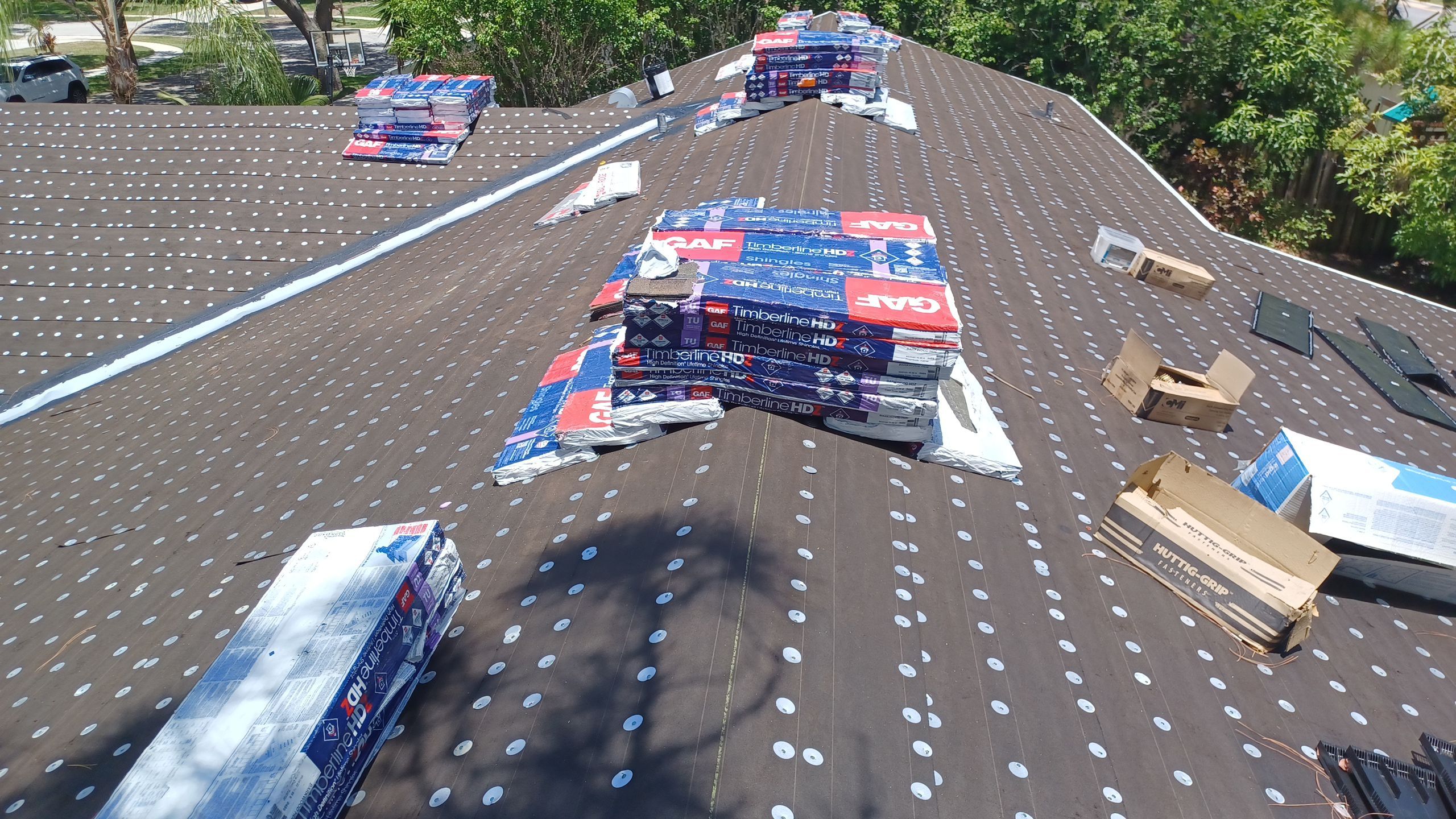 Residential Roofing Installation using GAF by BLUES BROTHERS ROOFING