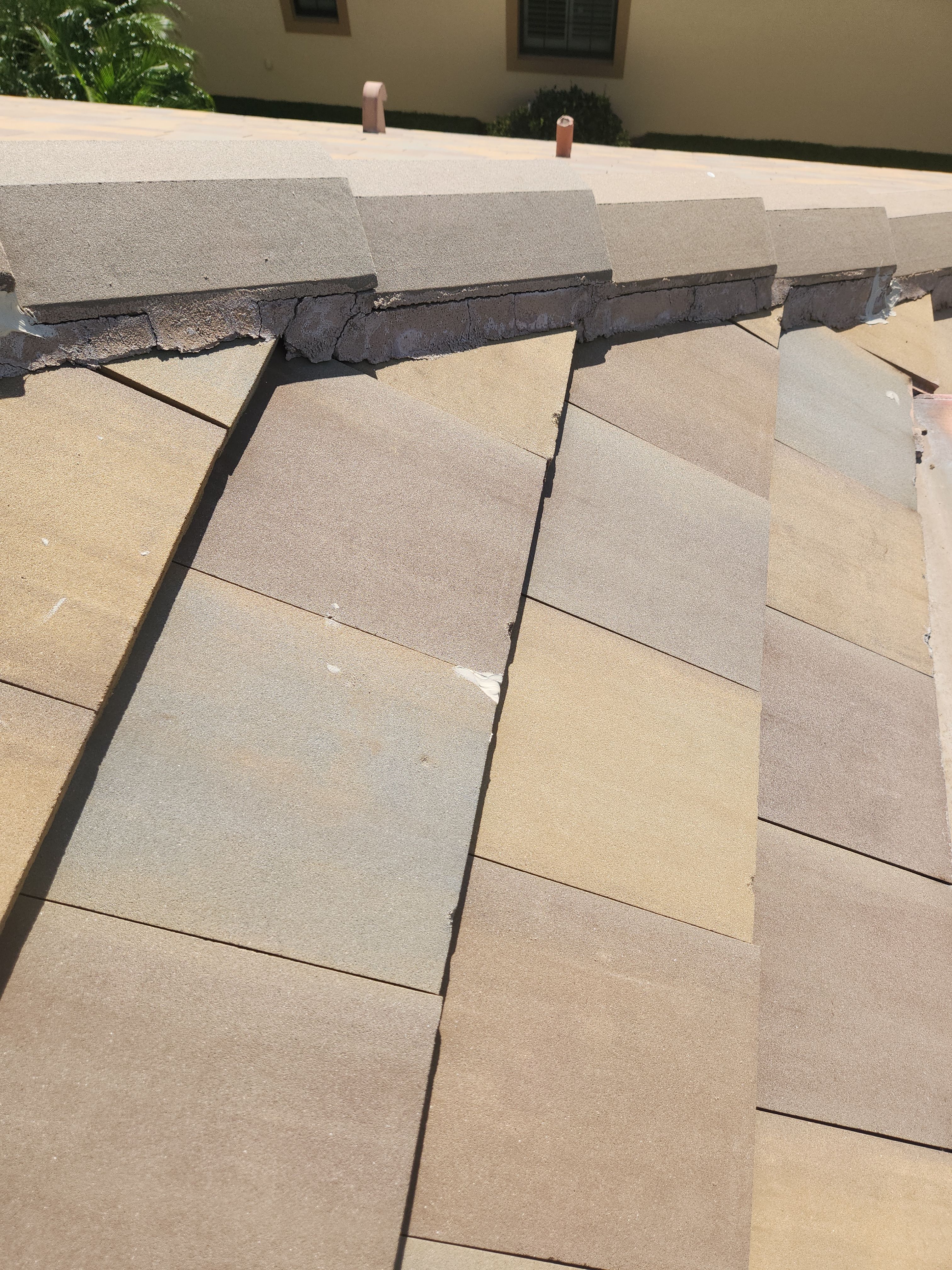 Concrete Tile Roof Repair for Residential Home in Wellington by Aastro Roofing