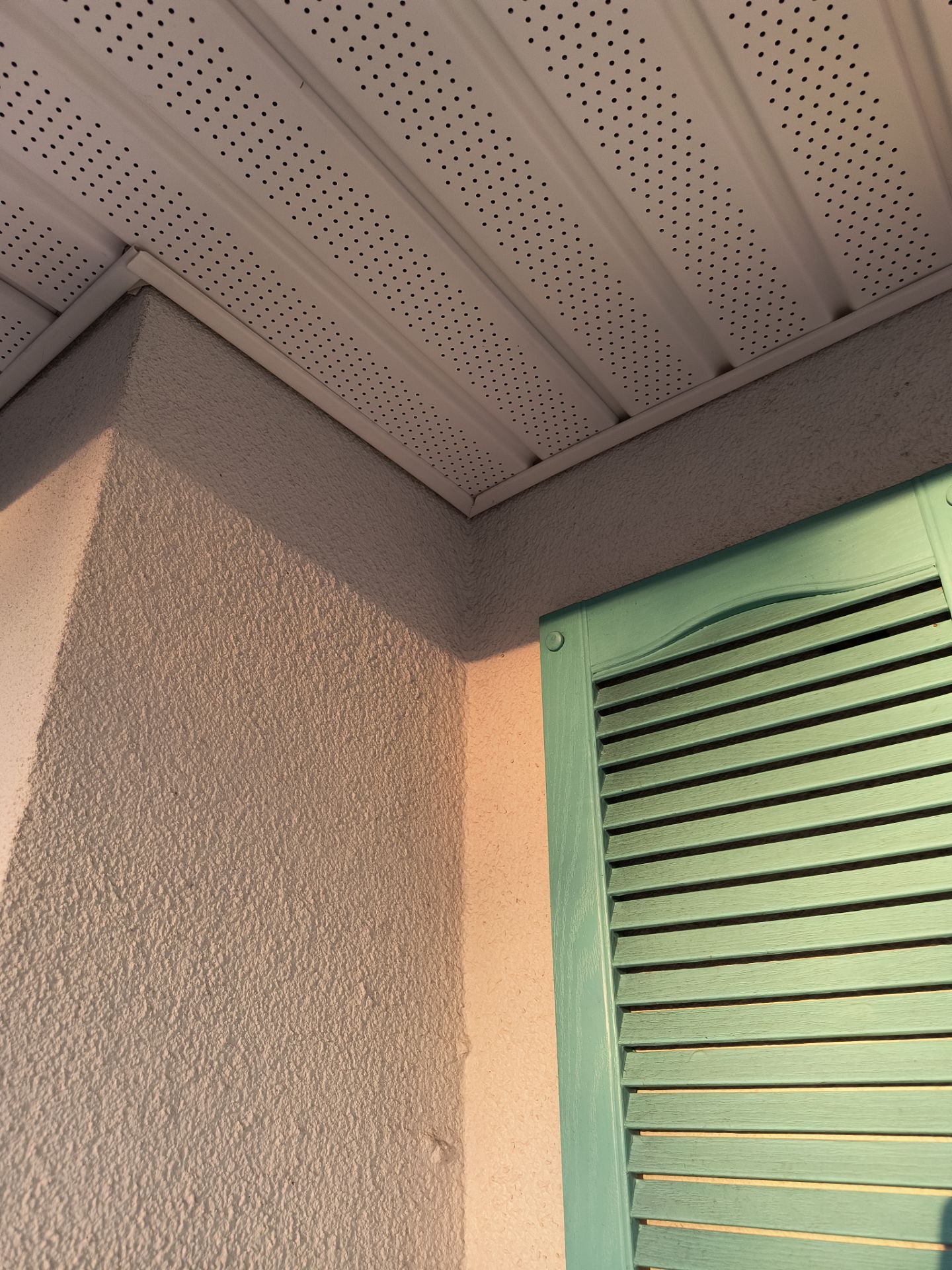 Soffit and Fascia Installation using White Soffit in Sarasota Fl by Gutter Professors