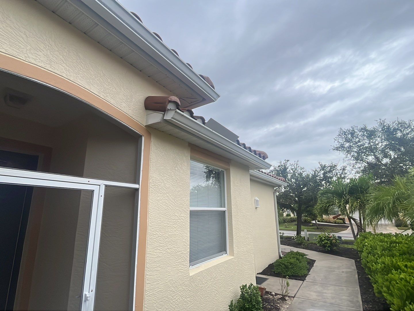 Splash Guard System for Coastal Roofs in Punta Gorda FL by Gutter Professors