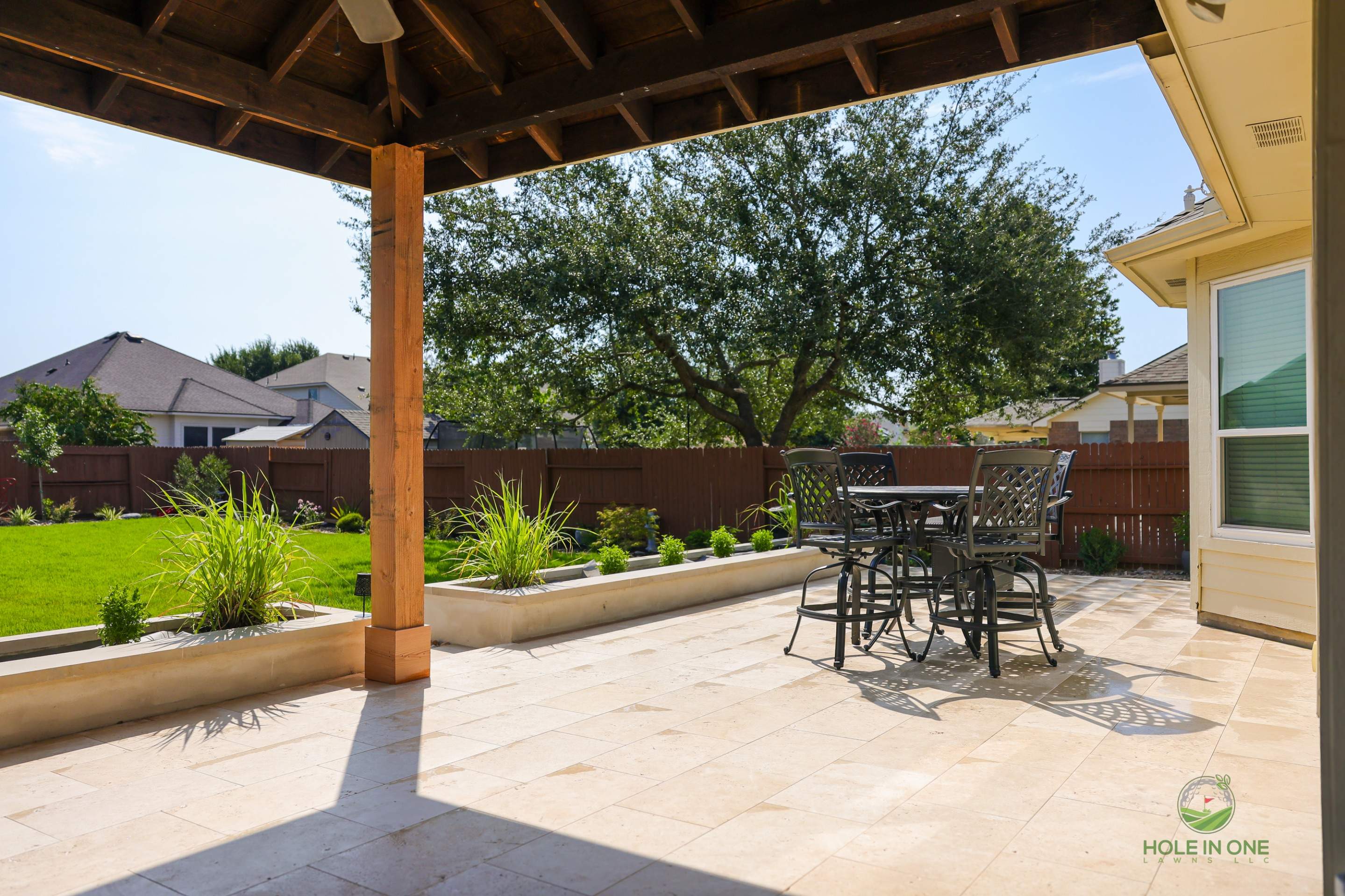 Buffalo Crossings, Cibolo Tx.  by Hole In One Lawns, LLC