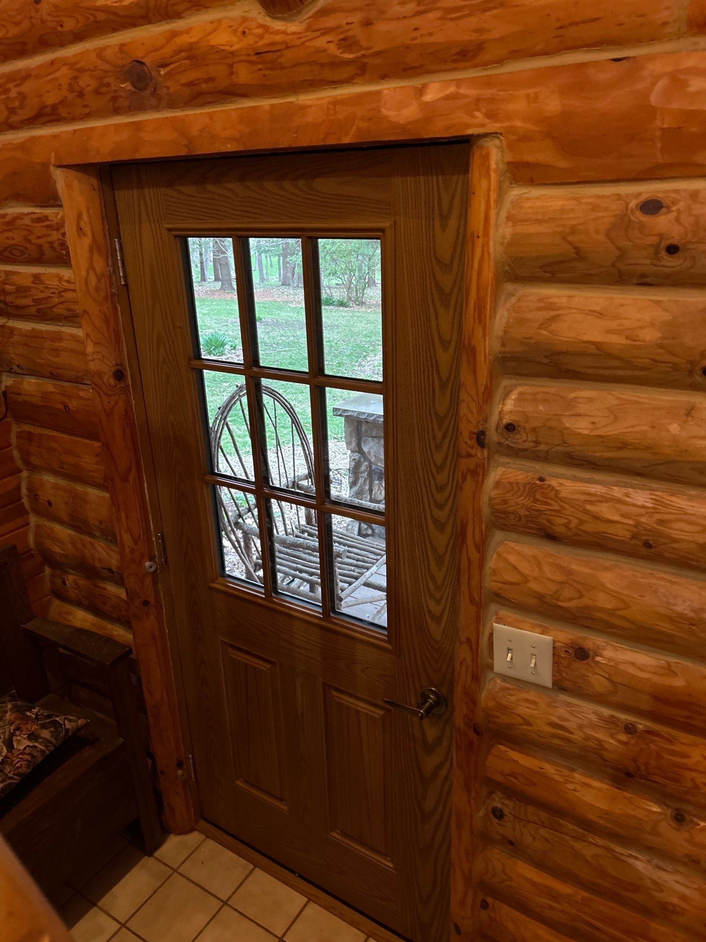 Pella Window installation using Pella Lifestyle wood/Aluminum window by United Windows and Siding LLC