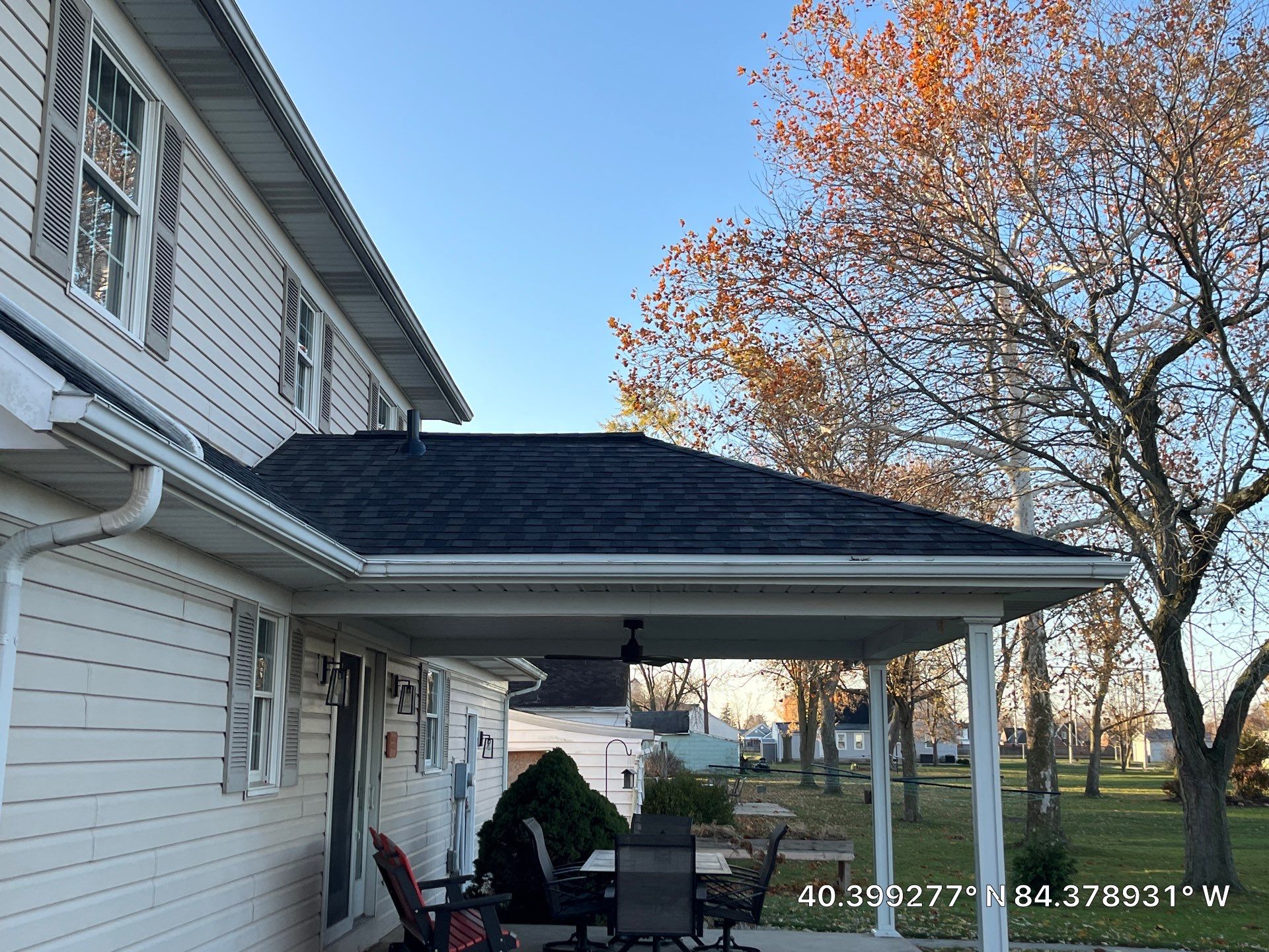 Residential Roofing Installation using GAF Timberline HDZ Appalachian Sky by Nitro Roofing and Construction