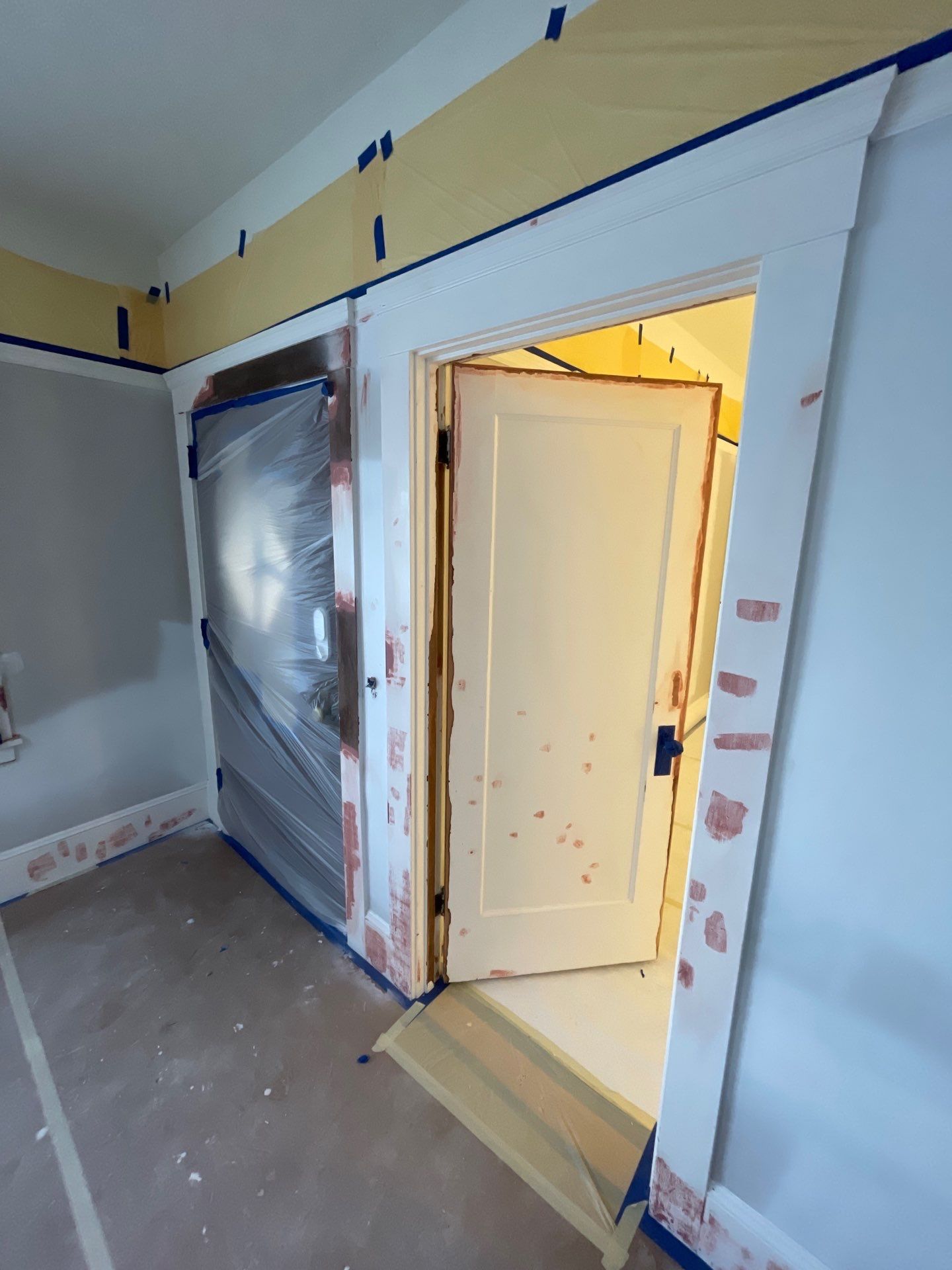 Prep work  by Herrera’s Bay Area Painting inc.