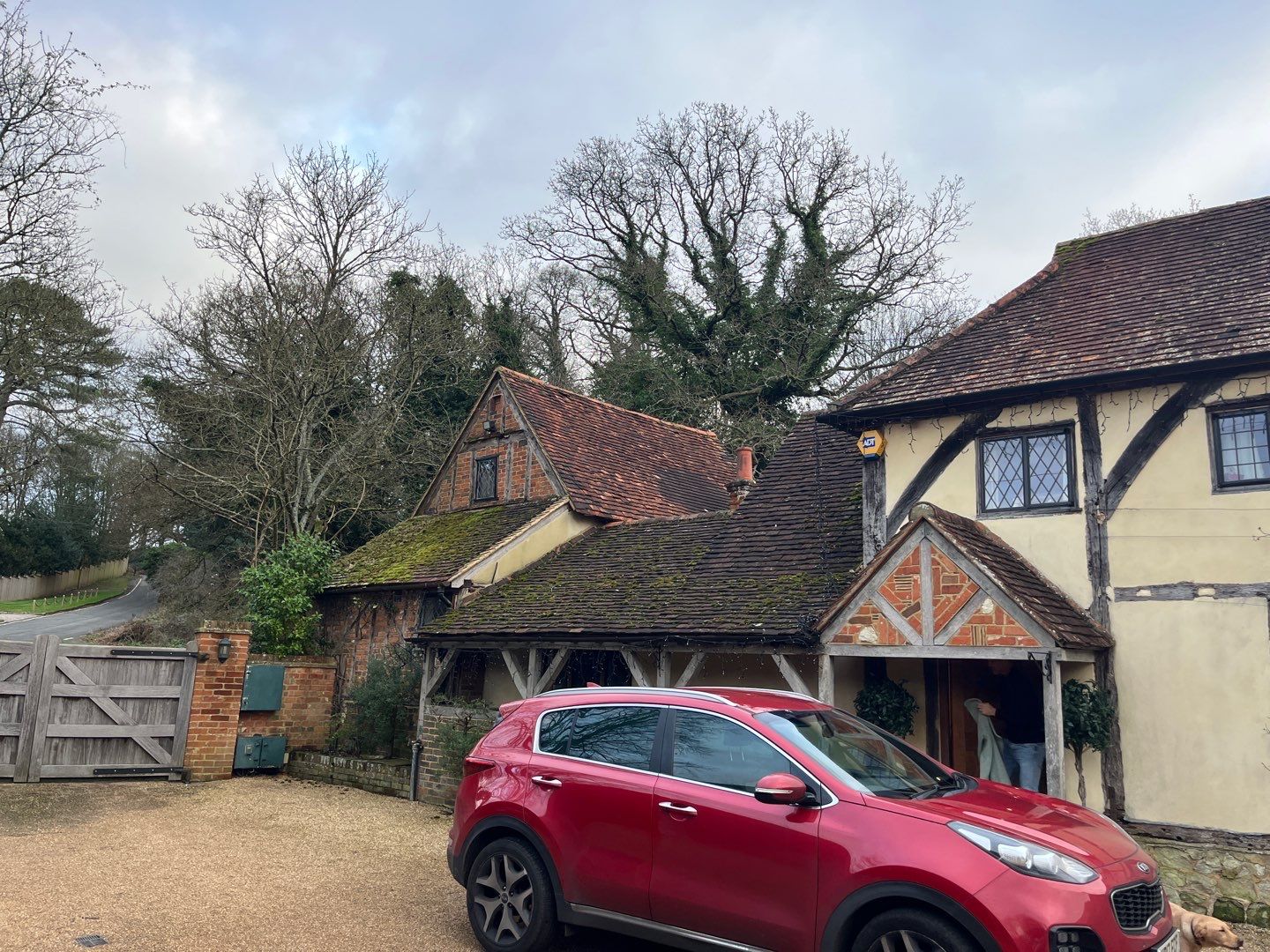 Roof Clean  - Moss Removal - Gutter Clean using Honda 15lpm Low Pressure Washing Machine by Ges Exterior Cleaning ltd