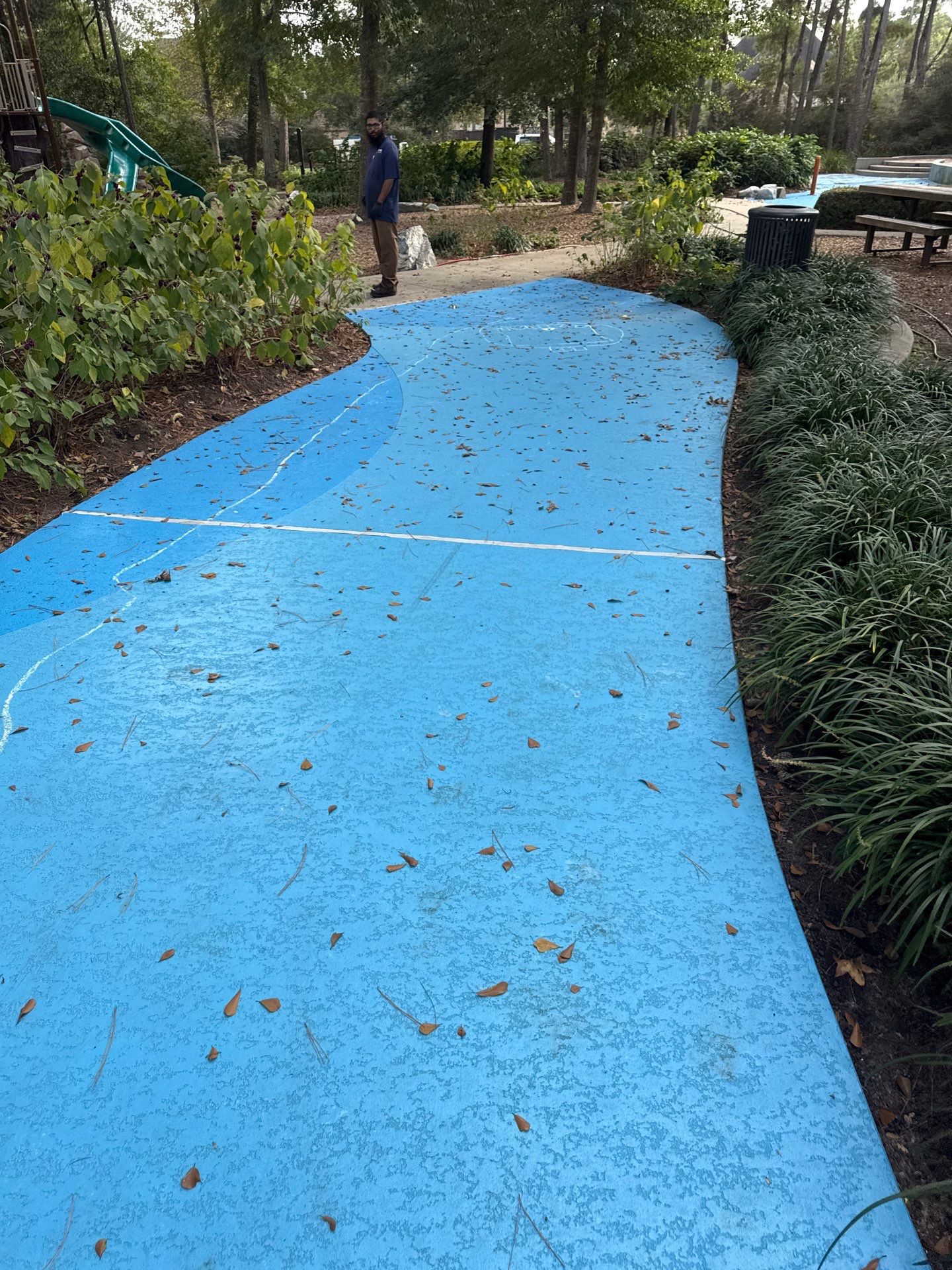 Splash Pad Cleaning by Cypress Curb Appeal Services