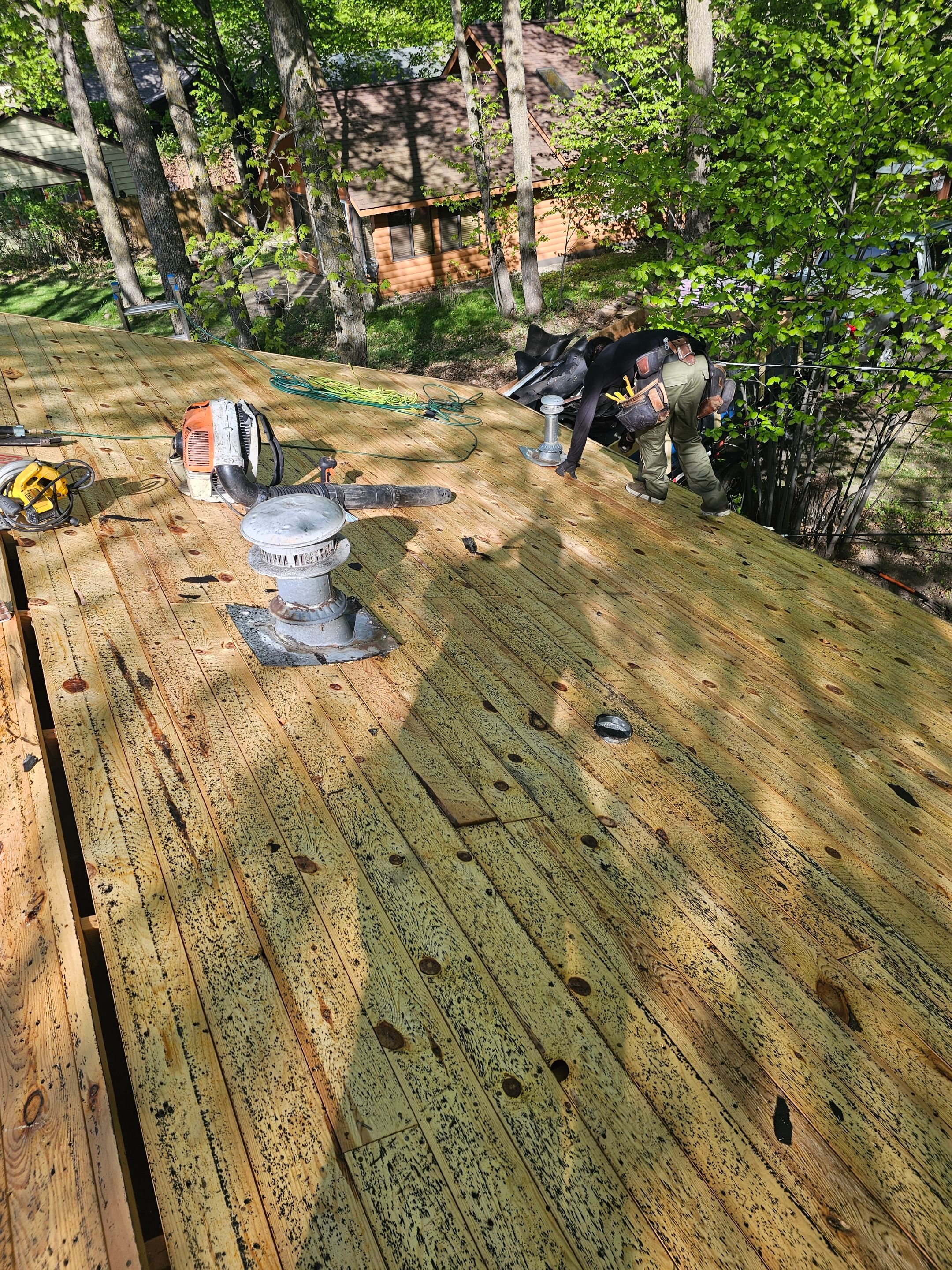 Project in Nisswa by CoMitted 365 Roofing & Exteriors 