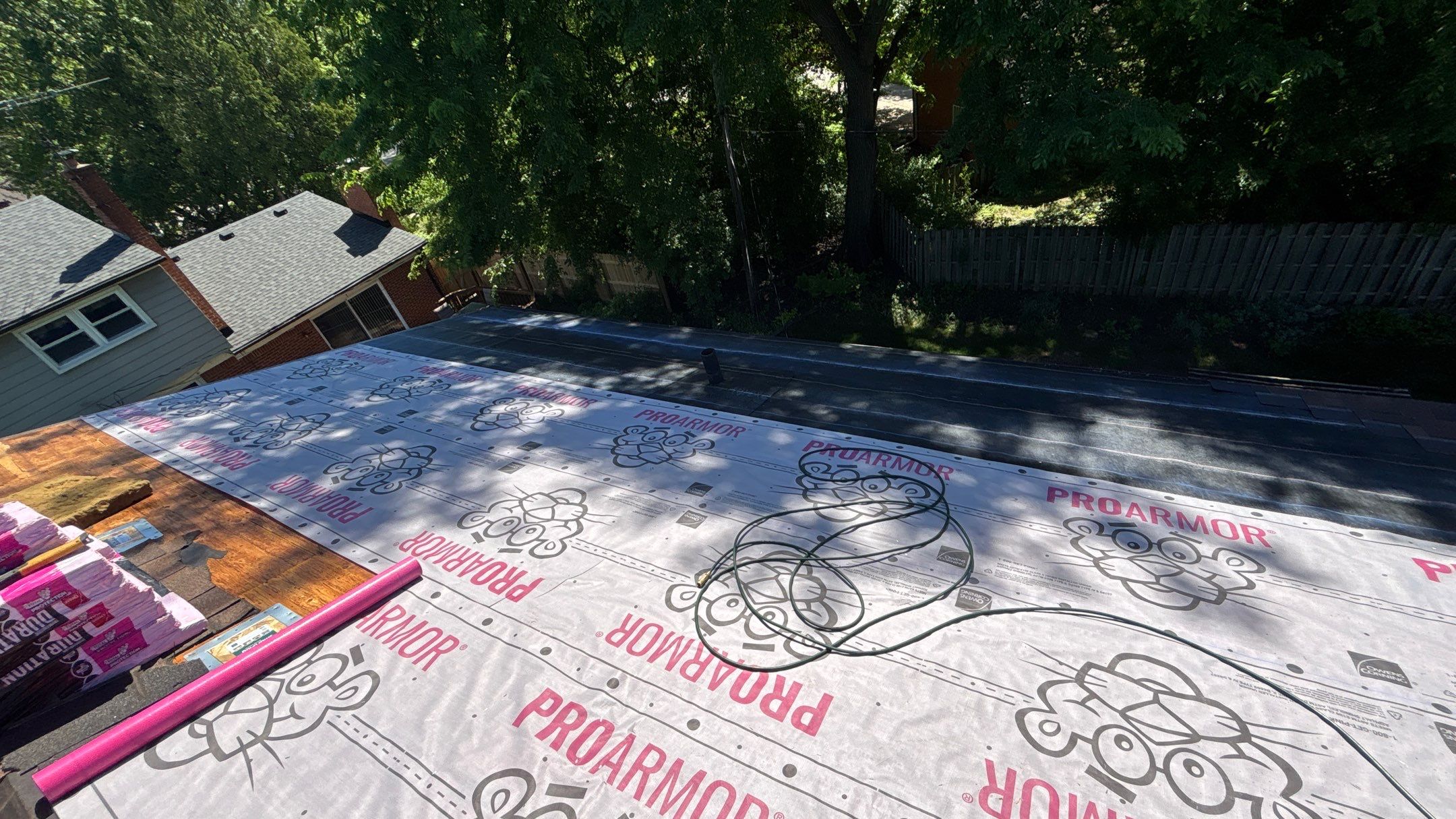 Roof Replacement using Owens Corning Tru Definitions by 180 Contractors