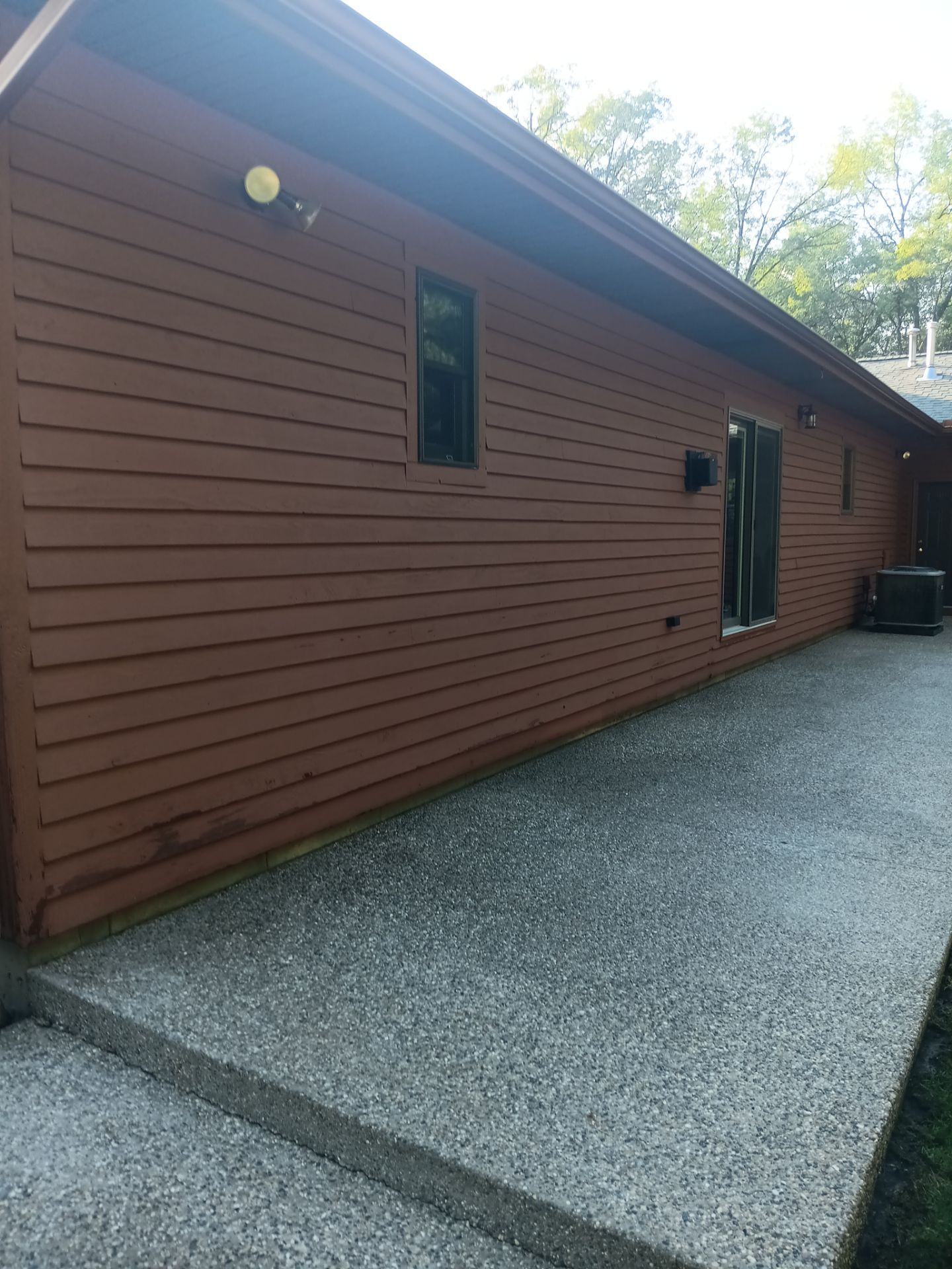 Color update with exterior staining and painting by Gordon Painting