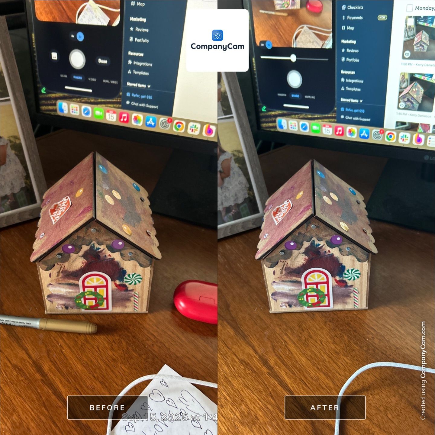 Flower Bed Remodel by CompanyCam Sales Demo