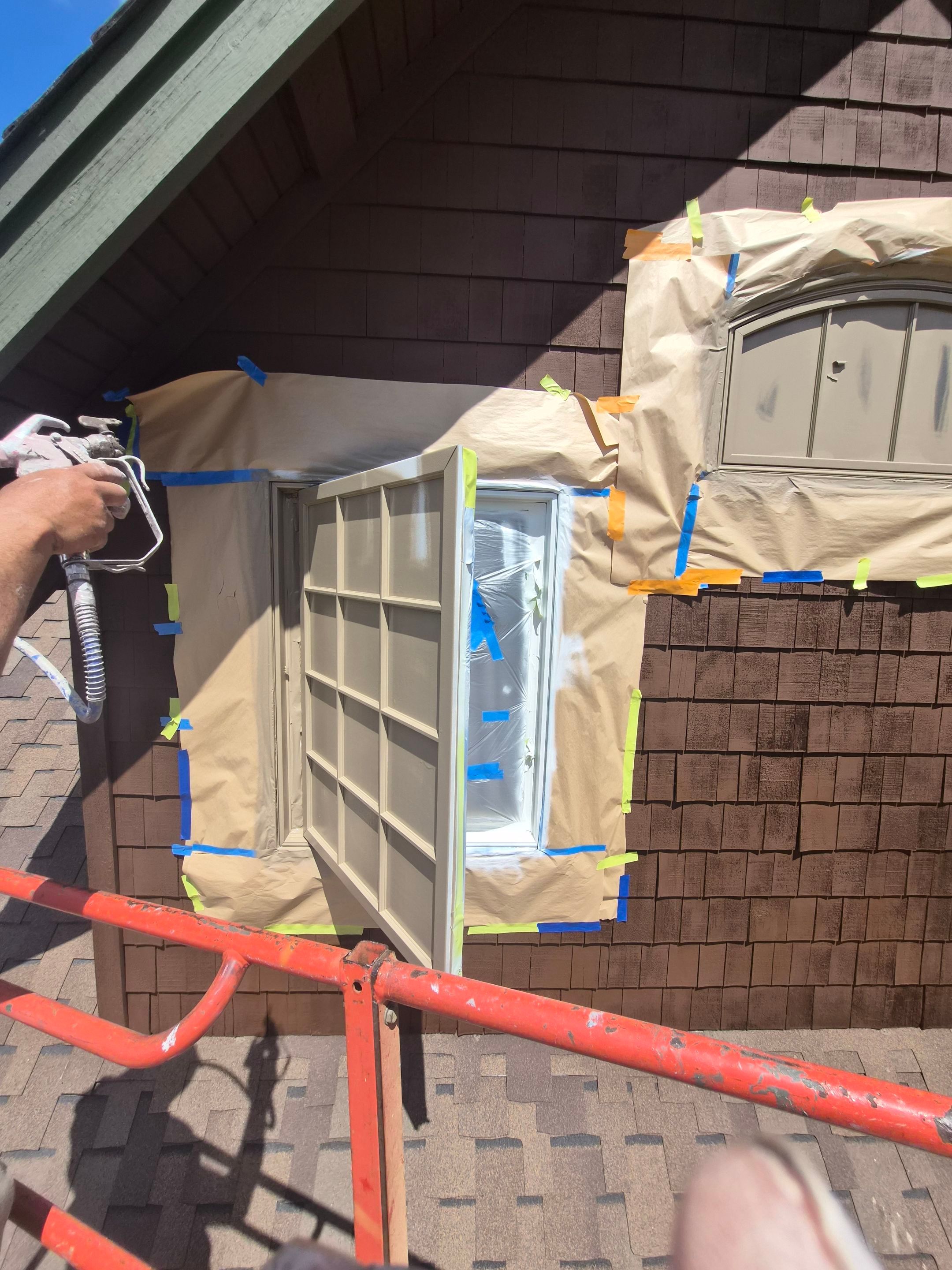 A Complete Exterior Refresh for a Custom Log Home & Property in Alba, Texas by Quality Coats Painting