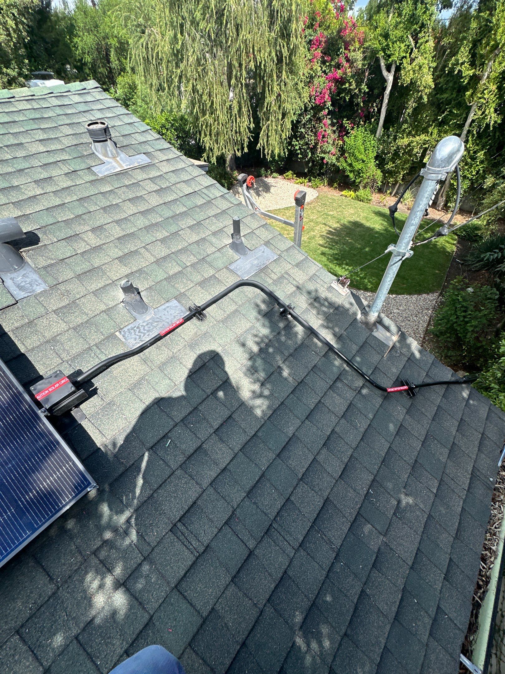 17-Panel CertainTeed Solar Installation and Main Service Panel Upgrade by AWS Solar