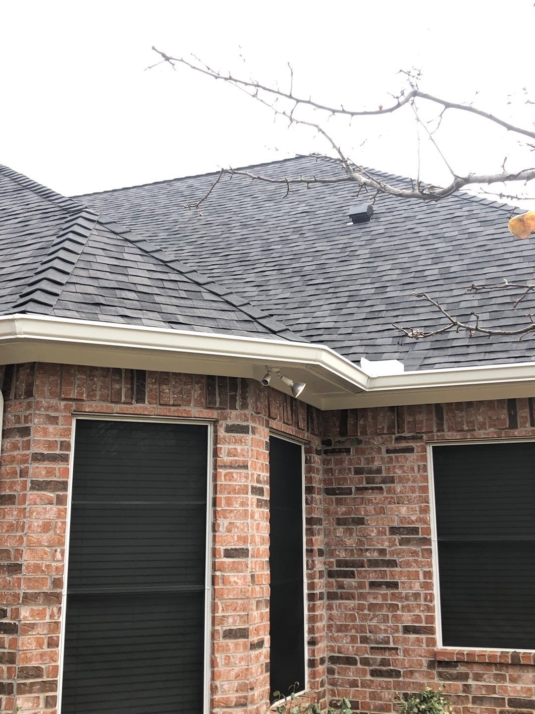 Certainteed Landmark Moire Black Roof project by Springtree Restoration 