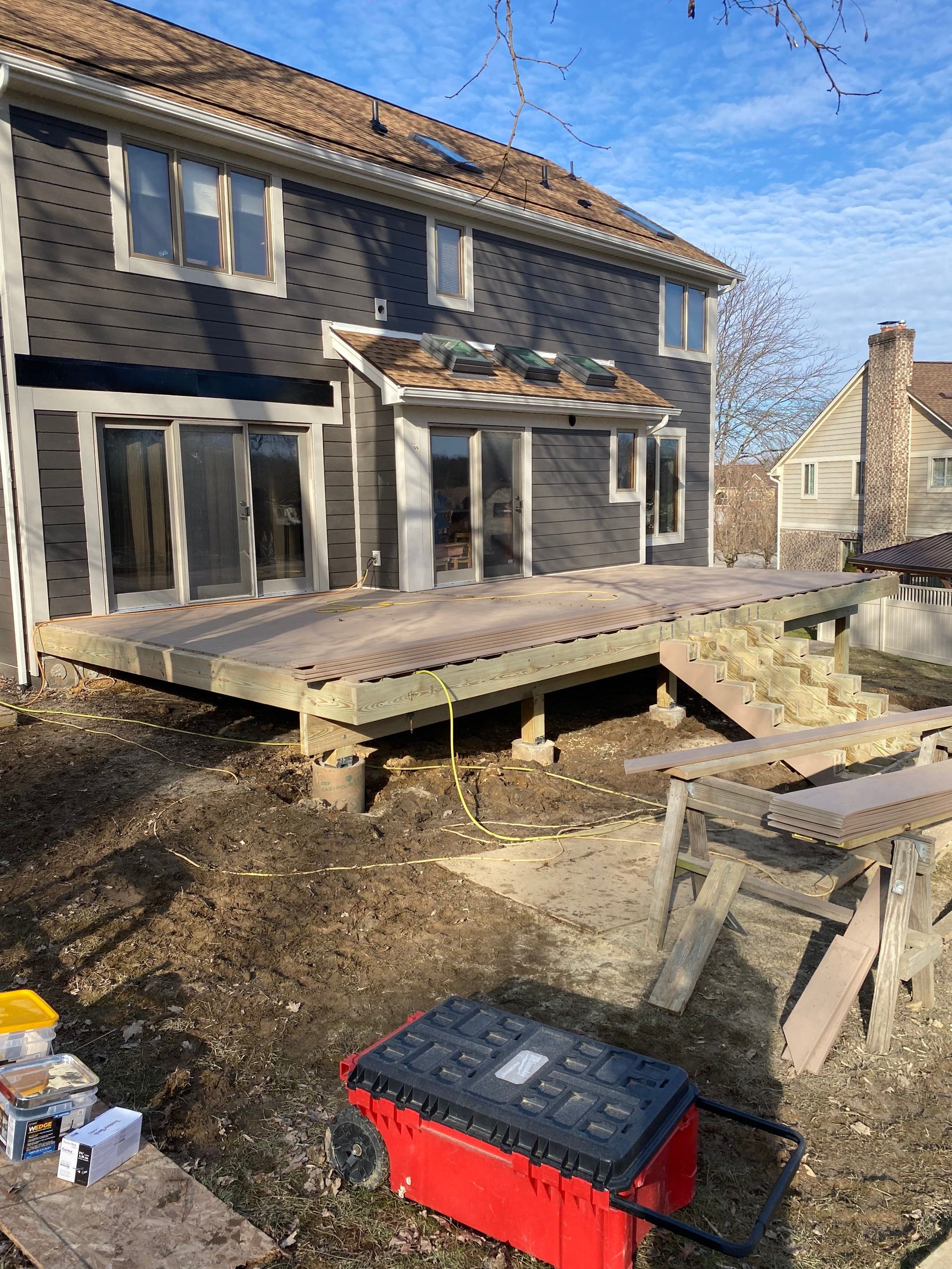 Full exterior remodel by Cousins Roofing Siding & Decks