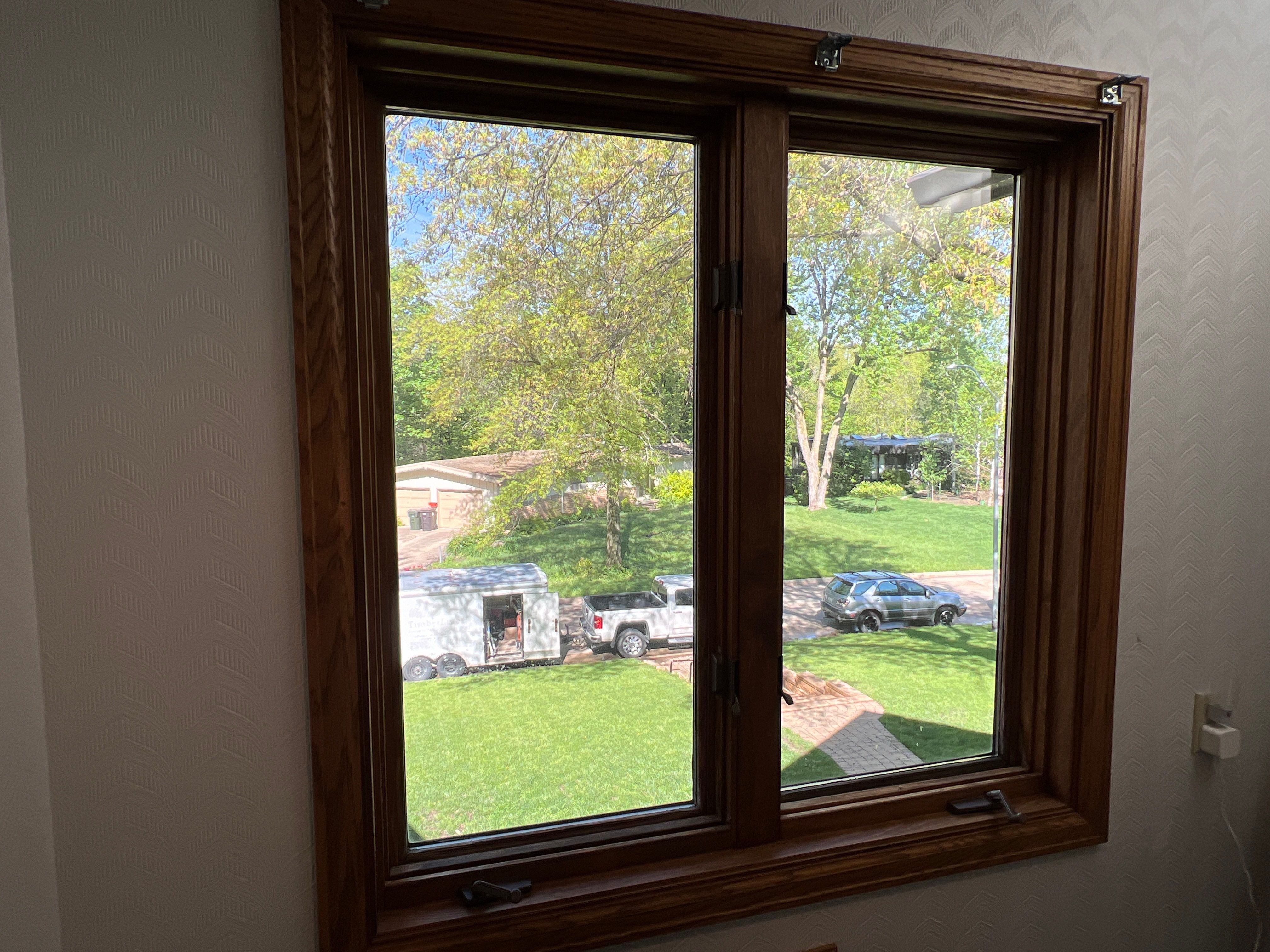 Window Installation using Pella 250 series vinyl window by United Windows and Siding LLC