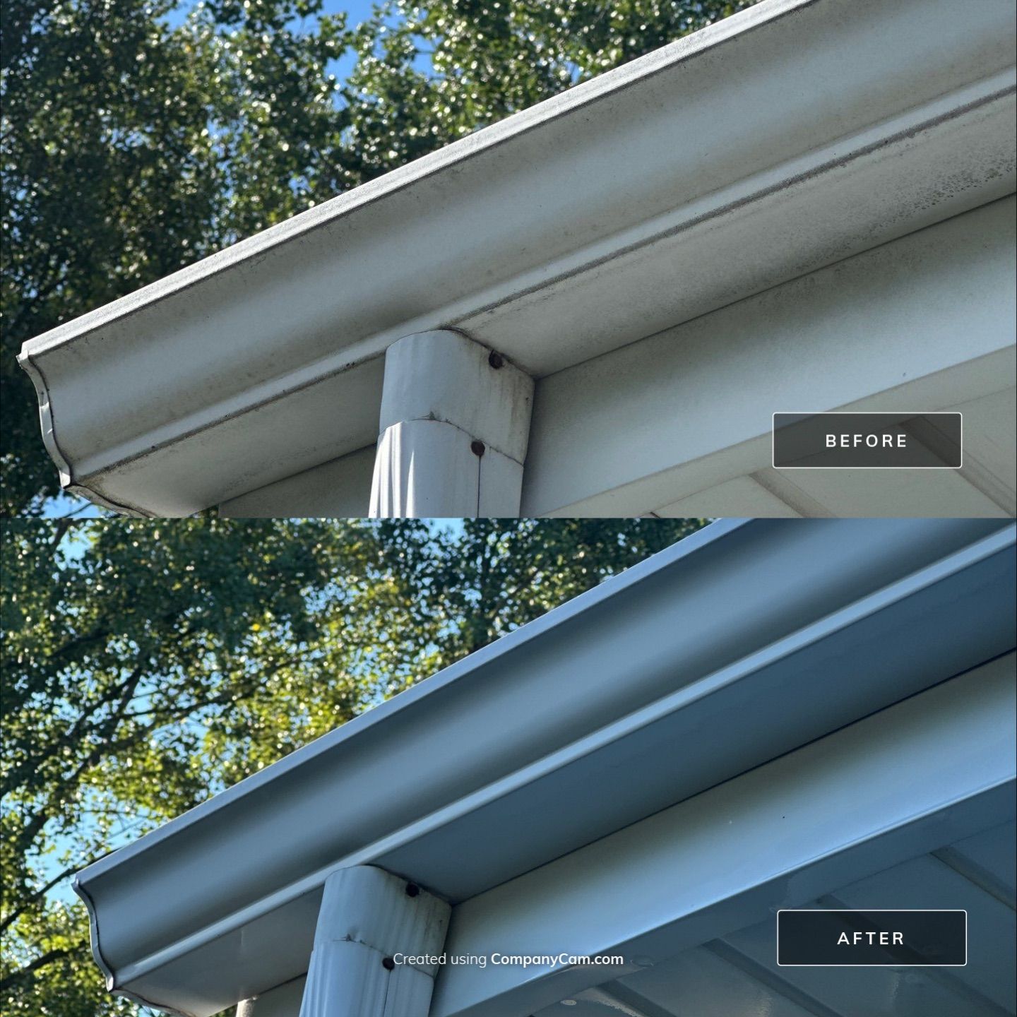 Project in Woodstock by Simmons Power & Soft Washing