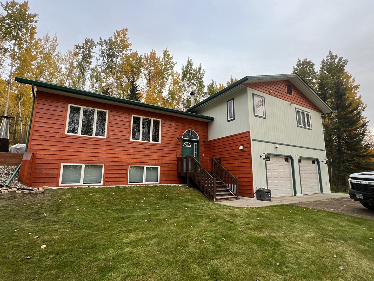 Beautiful Exterior Update by Midnight Sun Painting