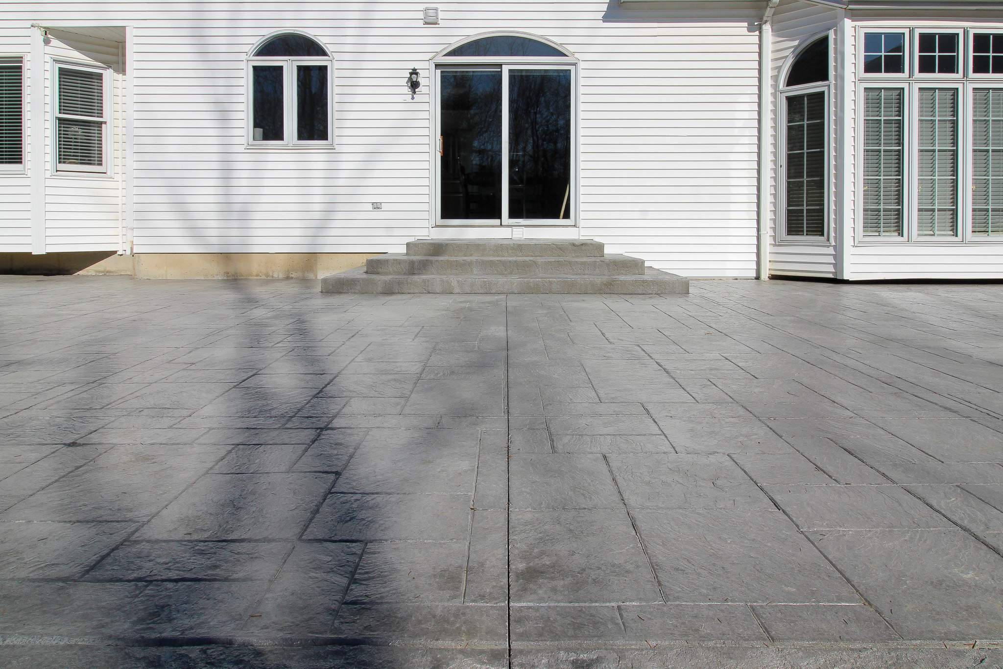 Stamped Concrete by Ivy Lea Construction