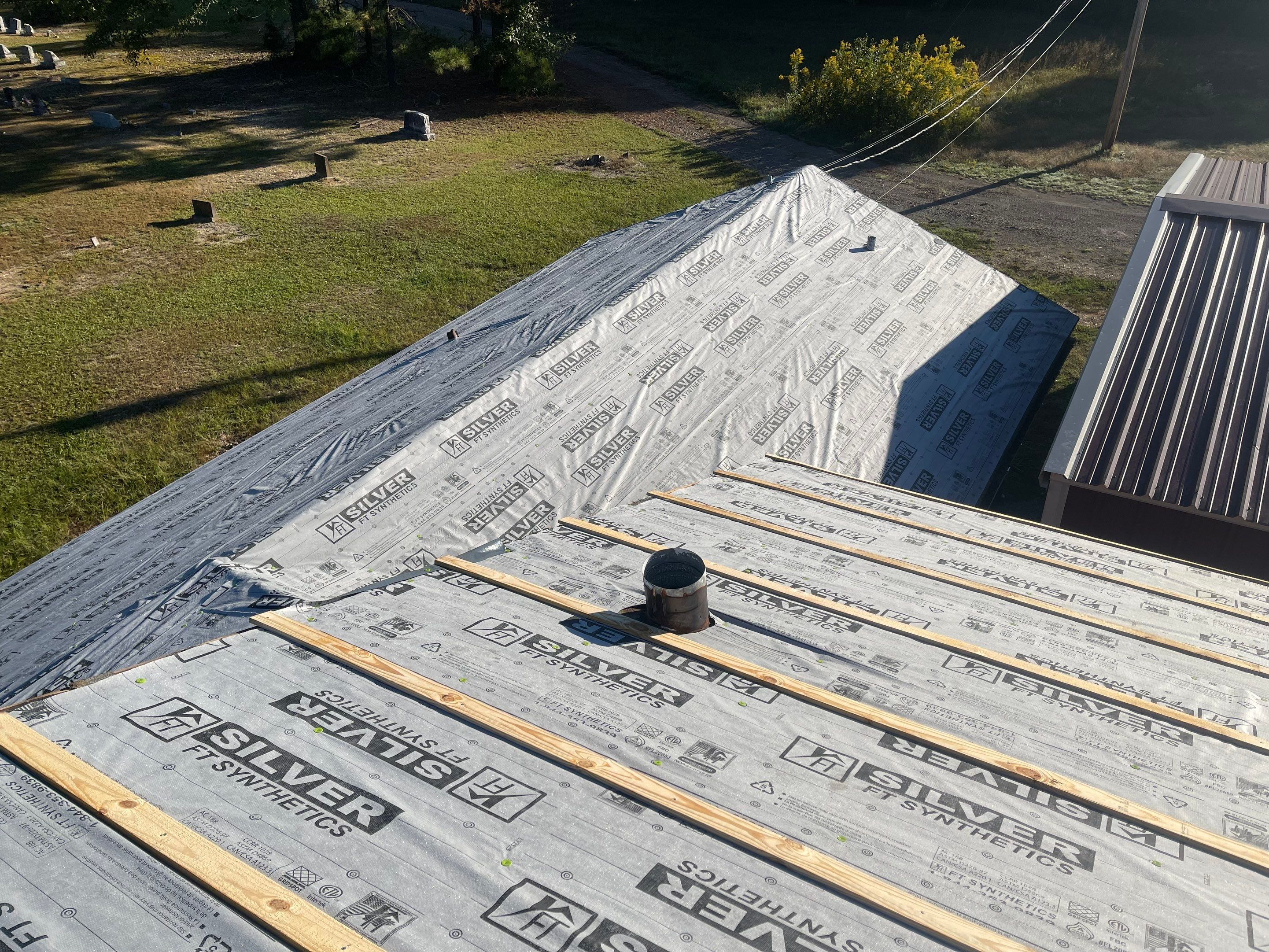 Residential Metal Roof Replacement using Reed's Metals: 26 GA. Colored Residential Metal Panels (Barn Red) by Hostetler Roofing