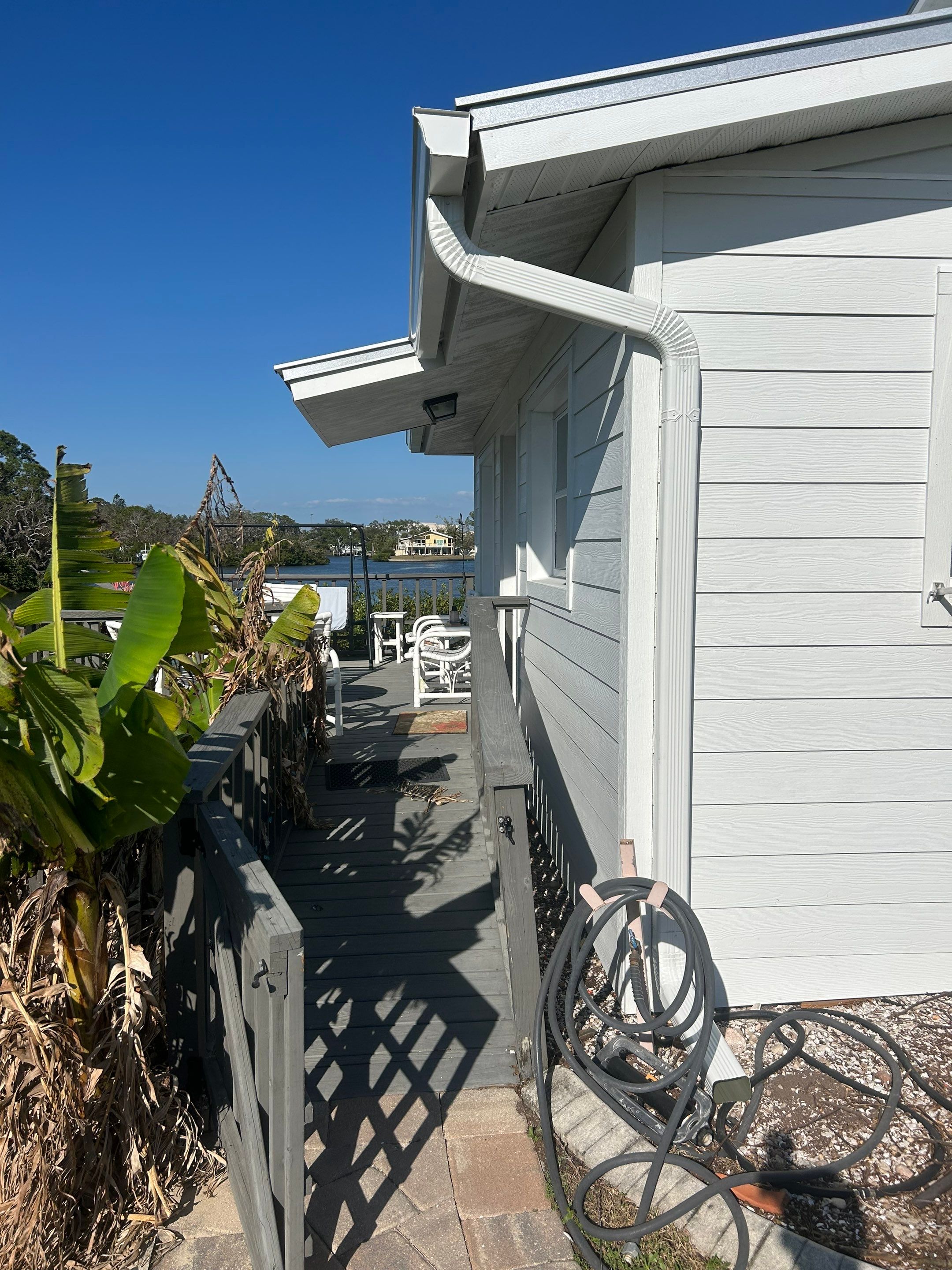 Fascia Installation and New Gutters and Downspouts in Sarasota FL by Gutter Professors