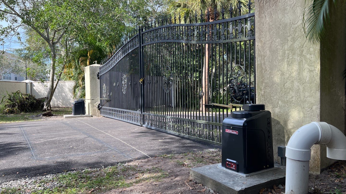 Bradenton, FL Gate Operator Installation using Liftmaster Gate Operator by Asap fence and gates, LLC