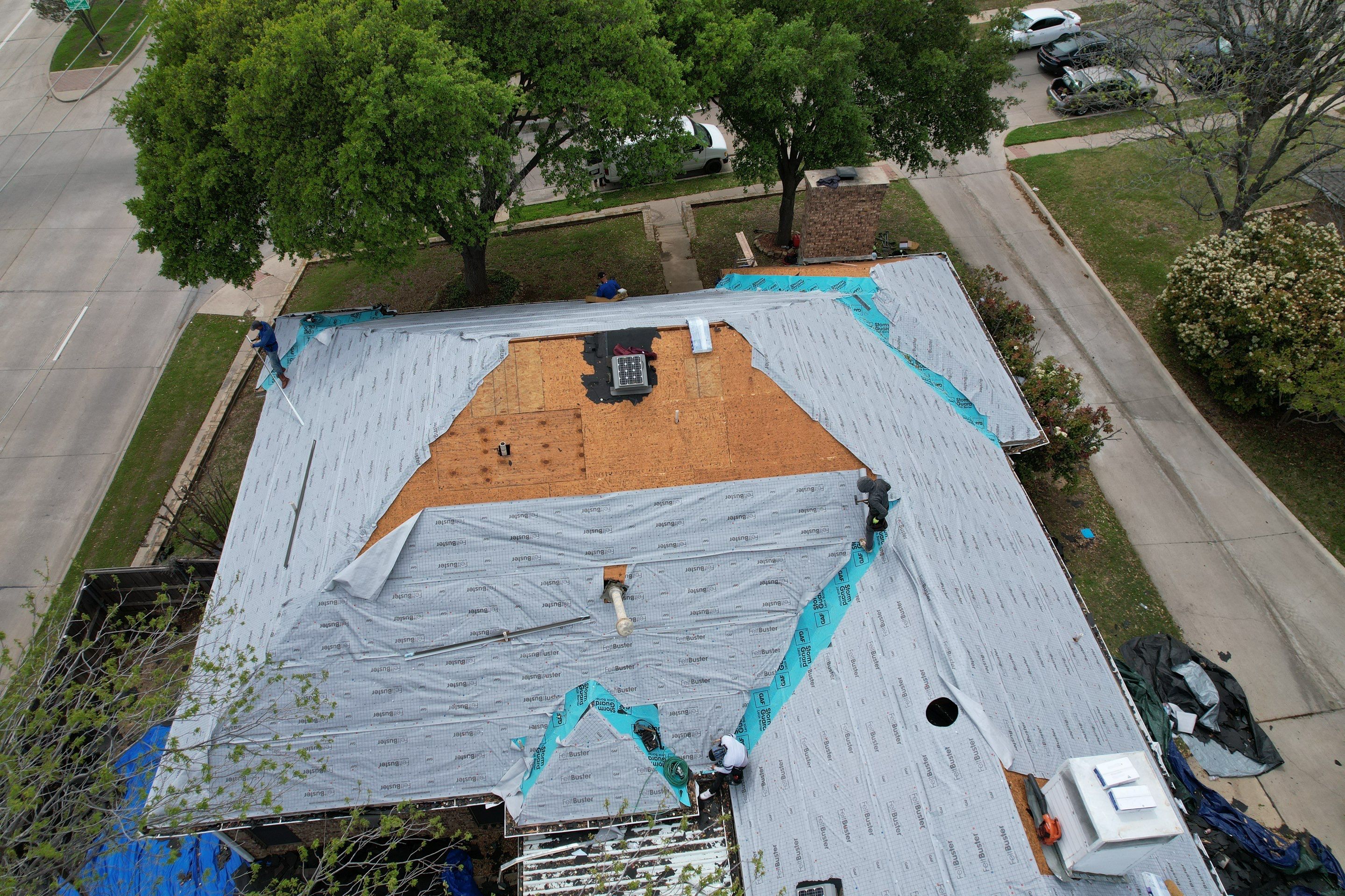 Project in Carrollton by Zeus Exteriors