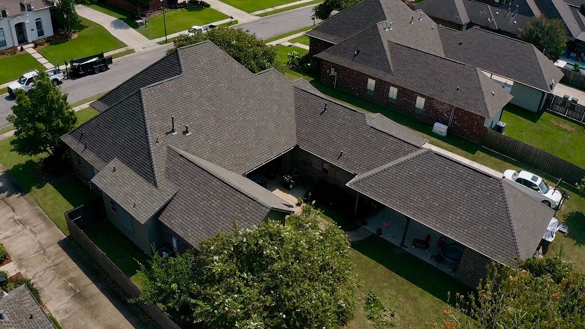 Weathered Shadow - Atlas by Top Team Roofing & Construction