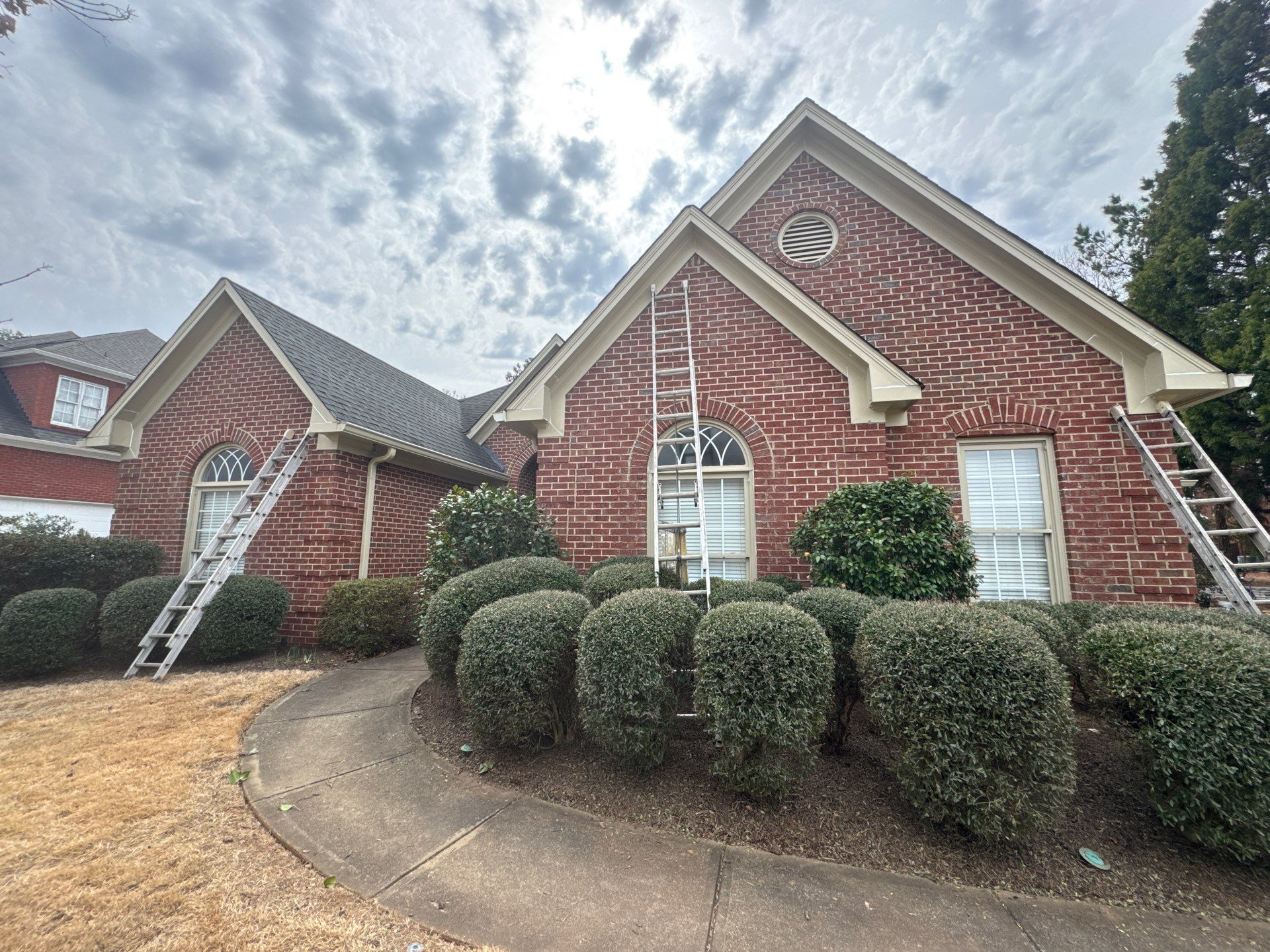 Complete Exterior Painting Refresh for Marietta Brick and Siding Residence by Swift Home Renovations