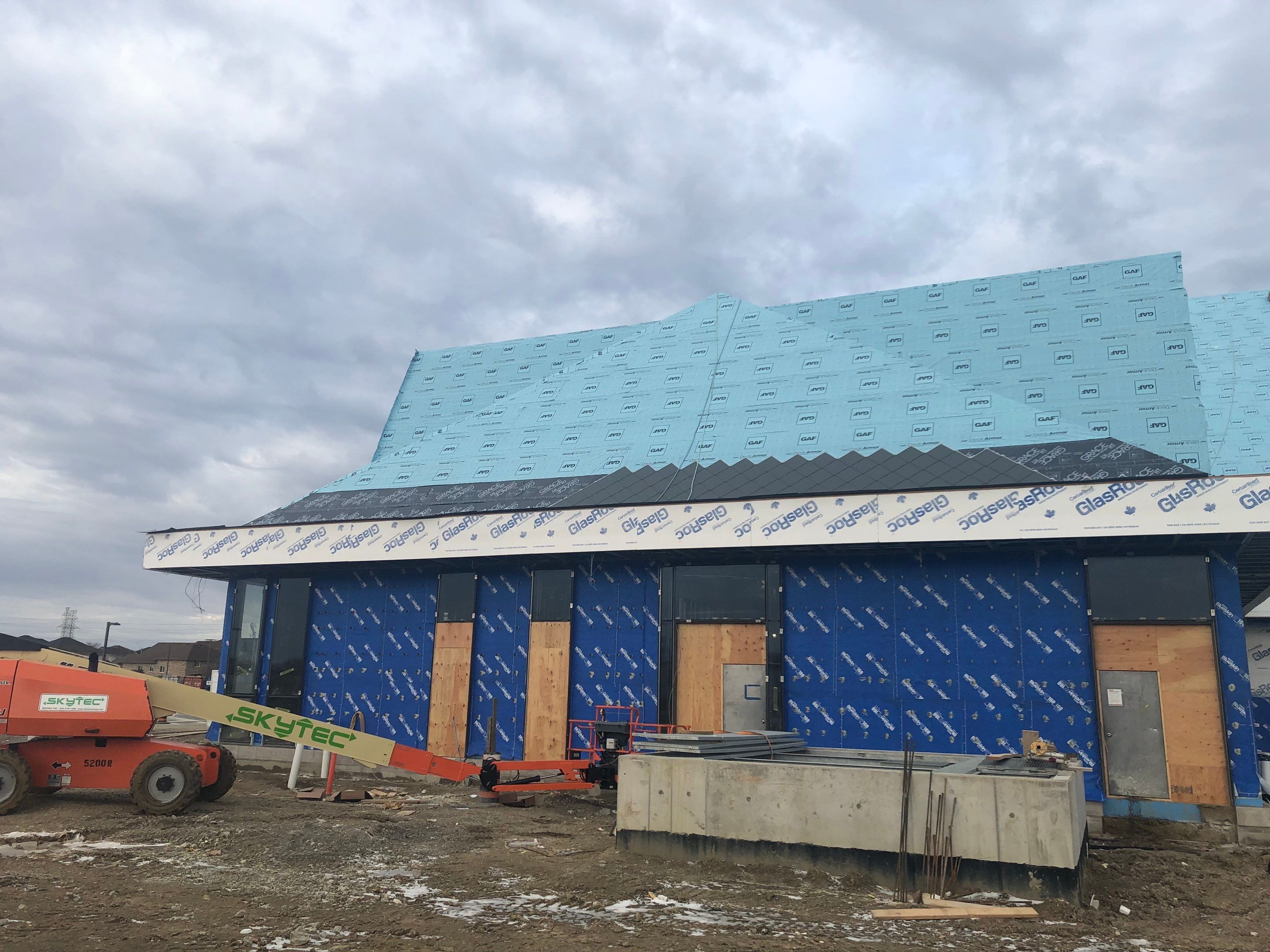 Commercial Roofing Installation using Diamond Tile Metal Shingles , Tpo Flat Roof by Jay Carter Roofing & Sheet Metal